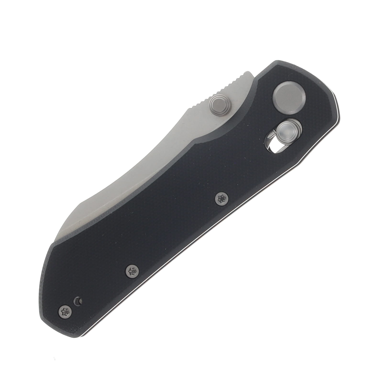 GEO Knife Johan Jordaan Komodo Folder Stonewash M390 Blade Black G10 Handle GEO2509E View 5