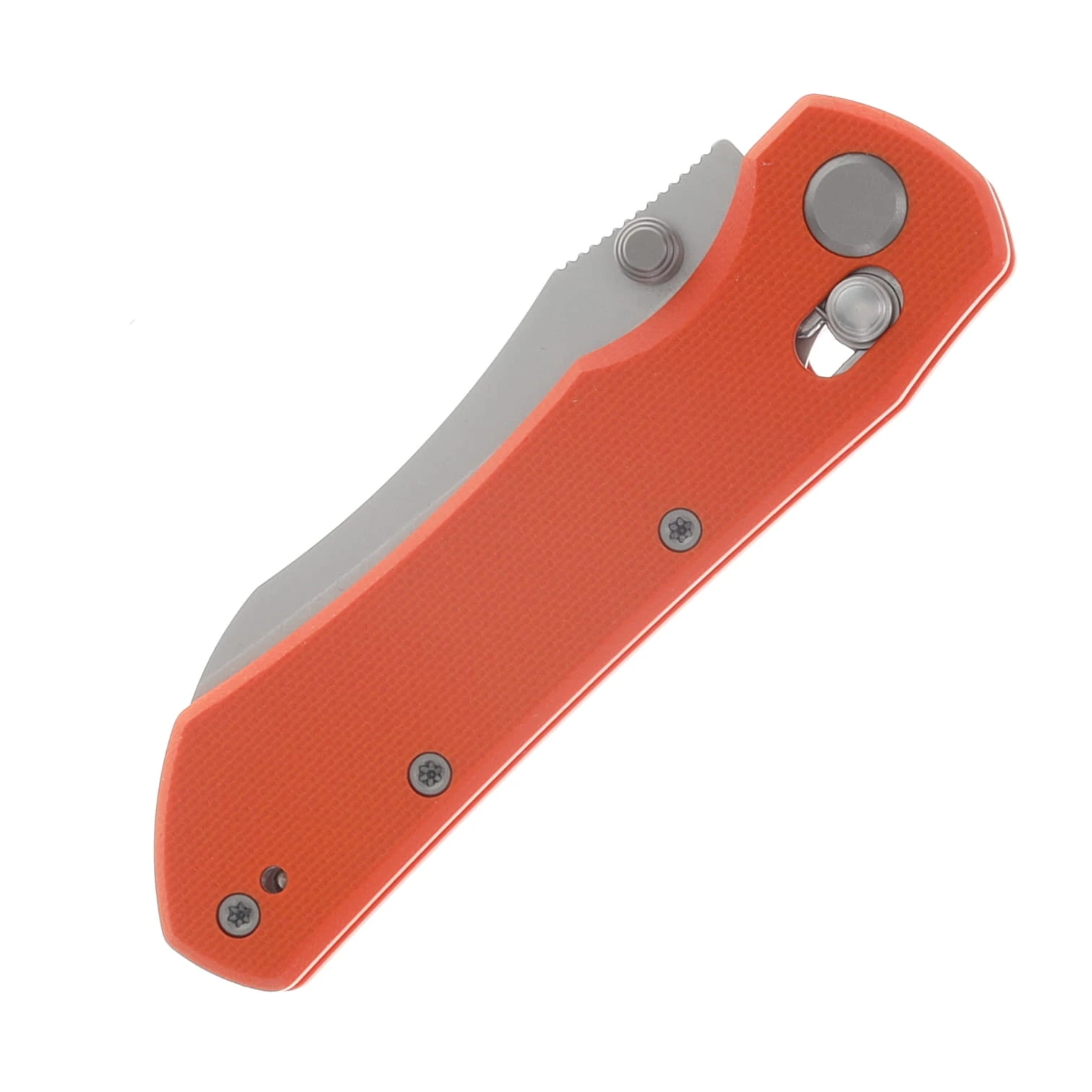 GEO Knife Johan Jordaan Komodo Folder SW M390 Blade Orange G10 Handle GEO2509H View 5