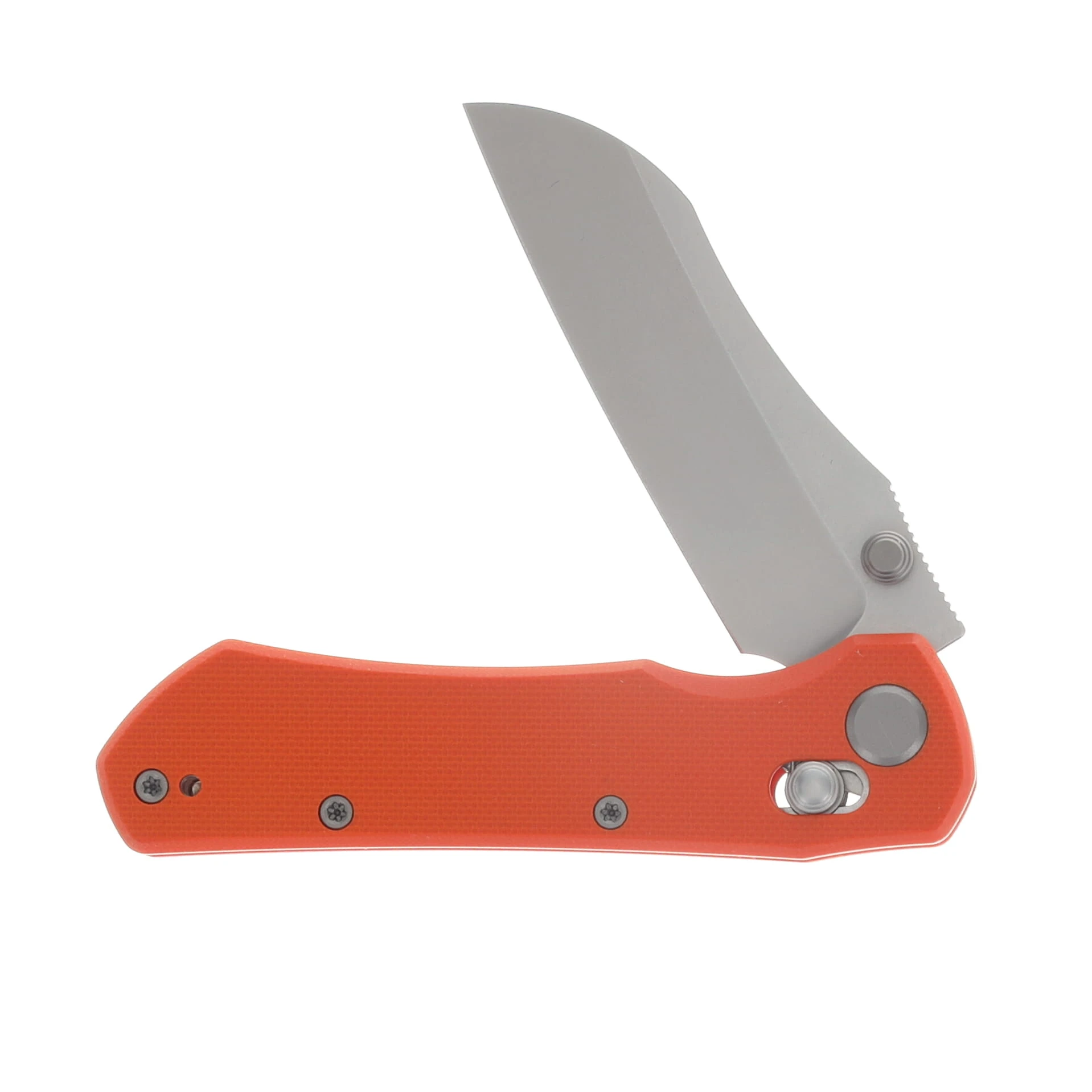 GEO Knife Johan Jordaan Komodo Folder SW M390 Blade Orange G10 Handle GEO2509H View 3
