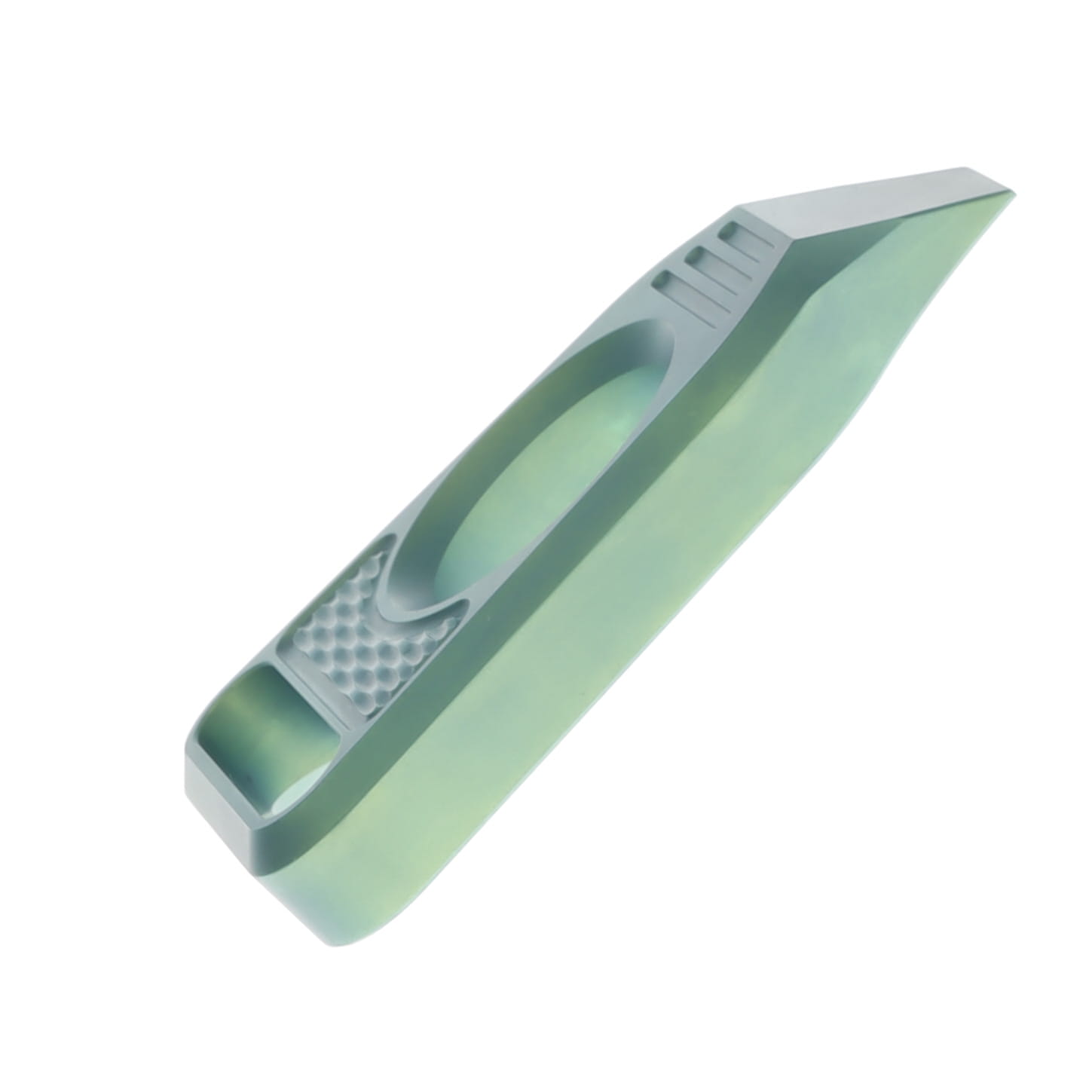 GEO Knife Fabian Hobbelen Vector TI Material Anodized Green Finish Pry-bar GEO2512F View 6