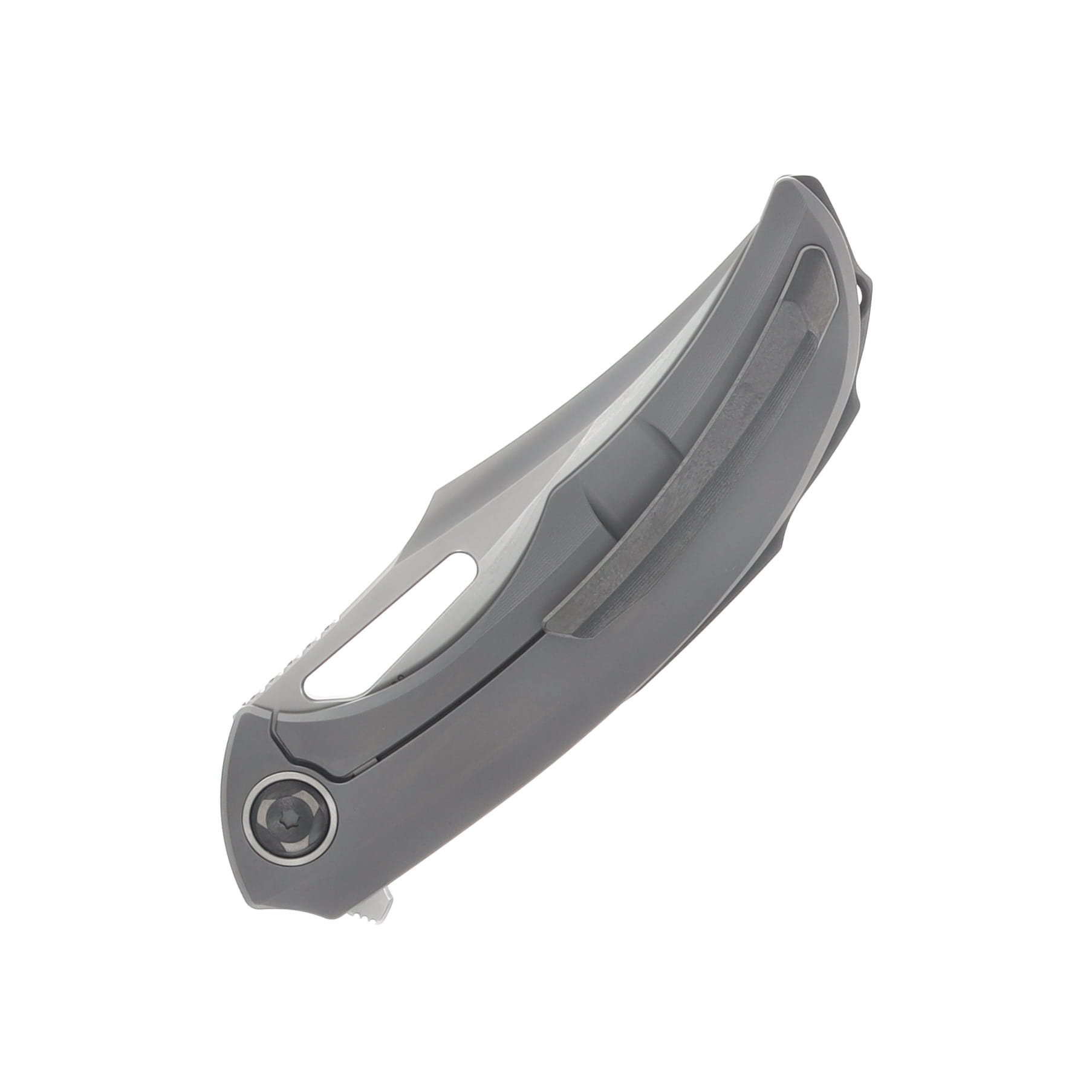 Poikilo Blade Armadillo Standard PSW Folding Knife TI Handle M398 Blade POIBARMASPSW View 6