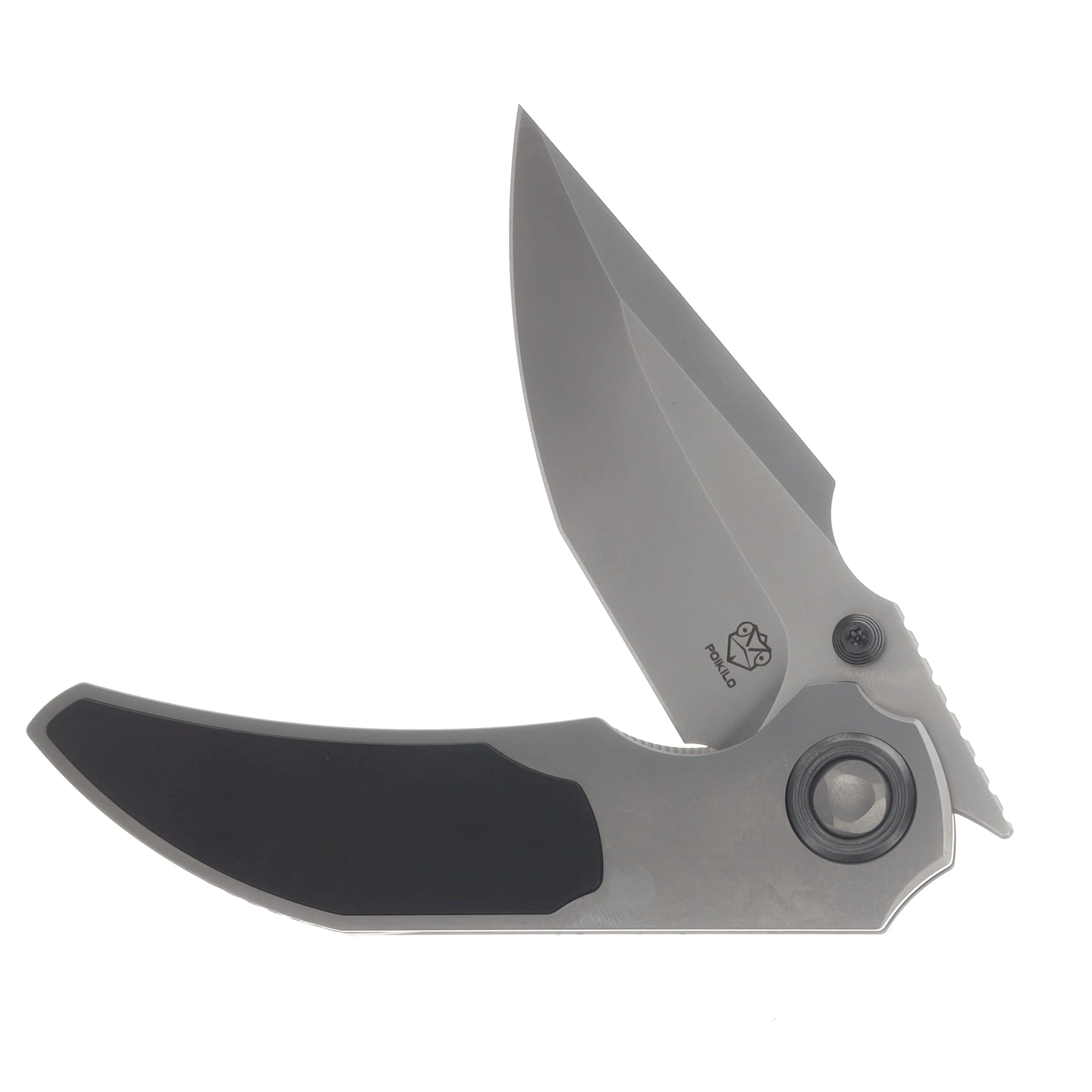Poikilo Blade x Christensen Knifeworks Casque Folder Standard PSW Black 1P POIBCKCASQSPSWB1 View 3