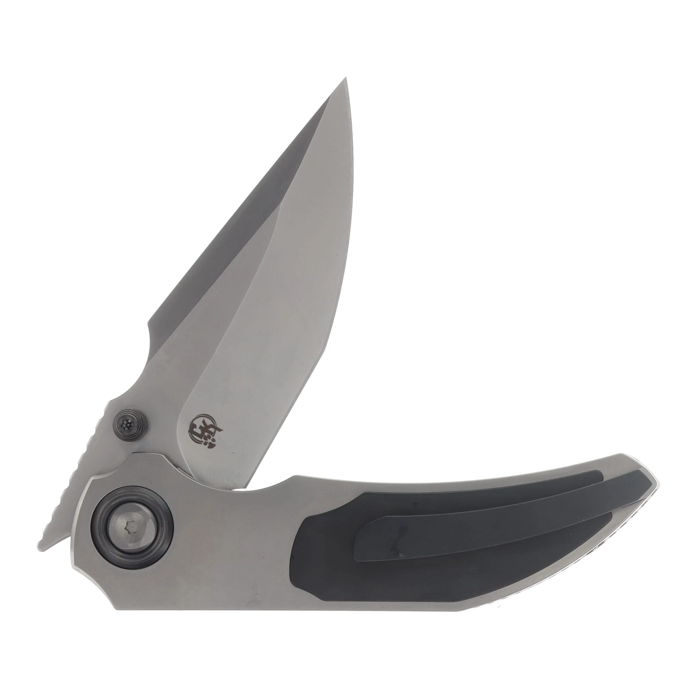Poikilo Blade x Christensen Knifeworks Casque Folder Standard PSW Black 1P POIBCKCASQSPSWB1 View 4