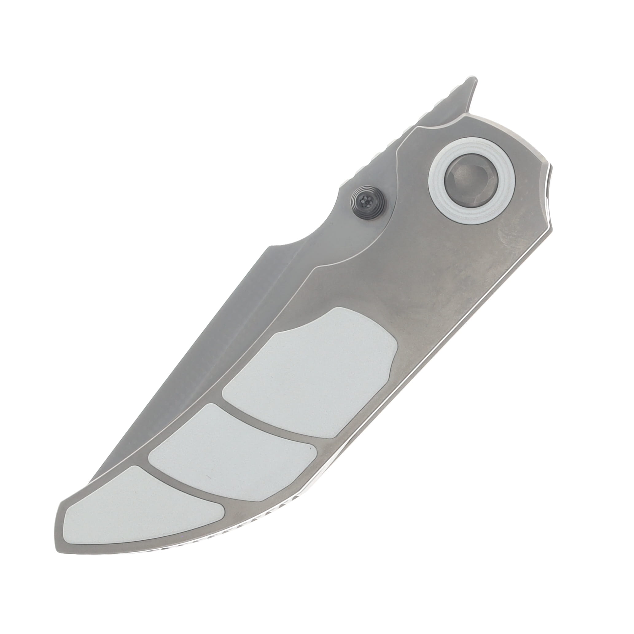 Poikilo Blade x Christensen Knifeworks Casque Folder Standard PSW White 3P POIBCKCASQSPSWW3 View 5