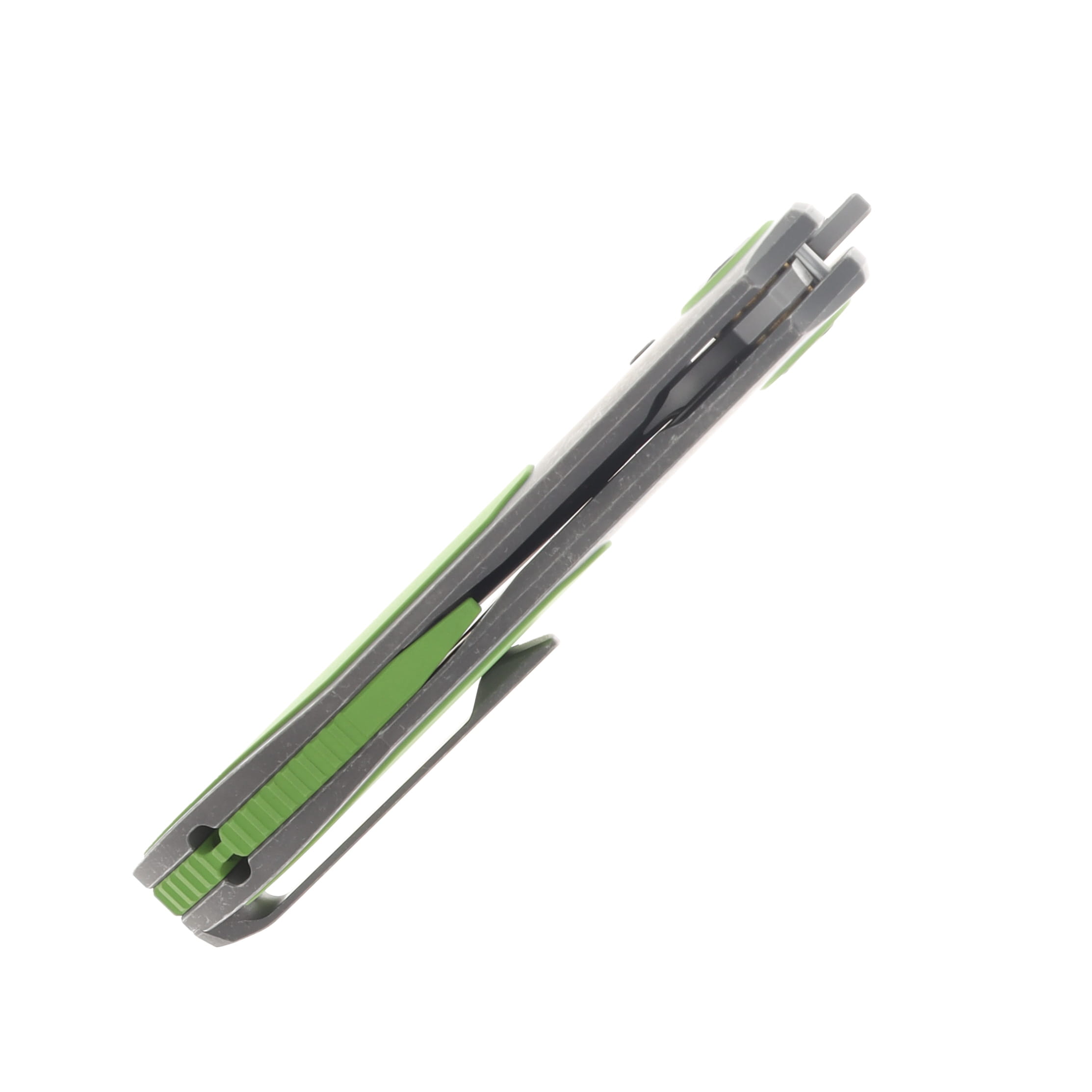 Poikilo Blade x Christensen Knifeworks Casque Folder Standard DSW Green 1P POIBCKCASQSDSWG1 View 7