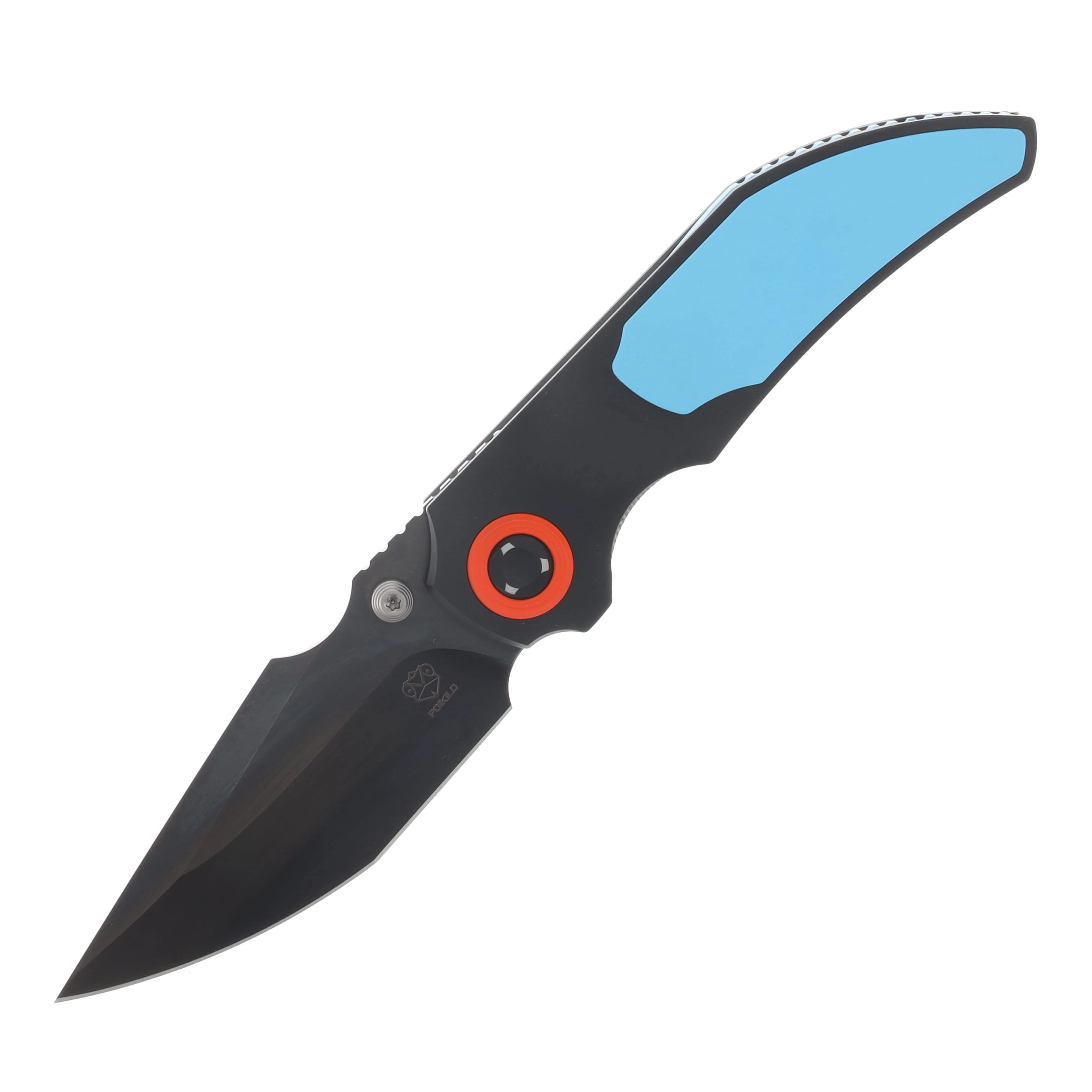 Poikilo Blade x Christensen Knifeworks Casque Standard Cerakote Teal Single 1P Folder POIBCKCASQSCERT1 View 1
