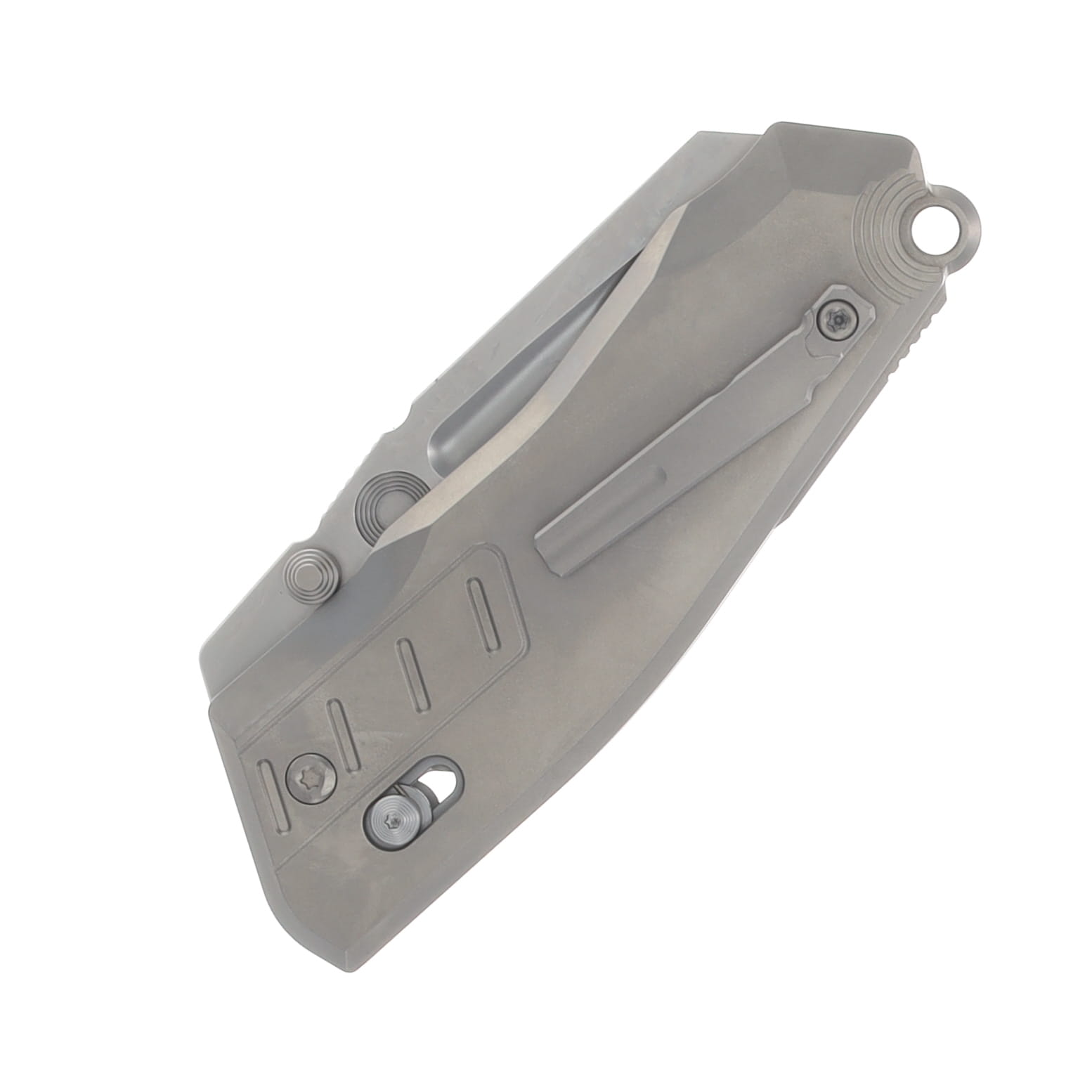Poikilo Blade Task Vader Standard PSW Folding Knife TI Handle M398 Blade POIBTASKVADERSPSW View 6