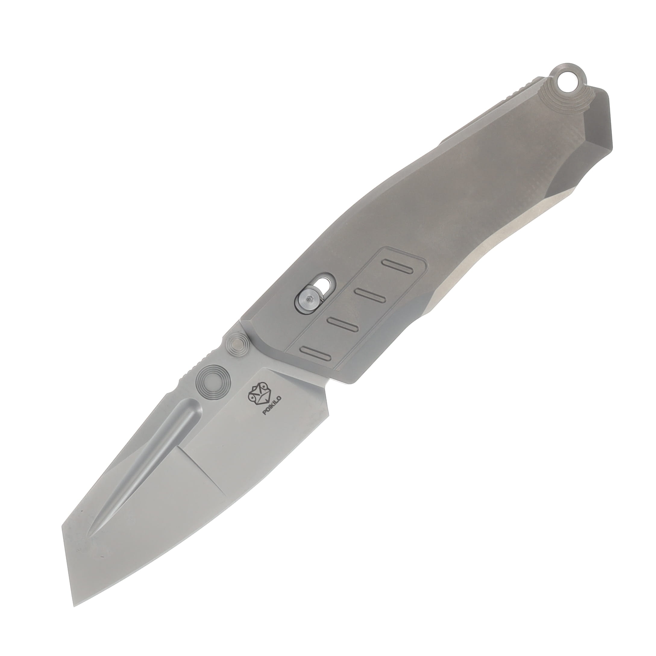 Poikilo Blade Task Vader Standard PSW Folding Knife TI Handle M398 Blade POIBTASKVADERSPSW View 1