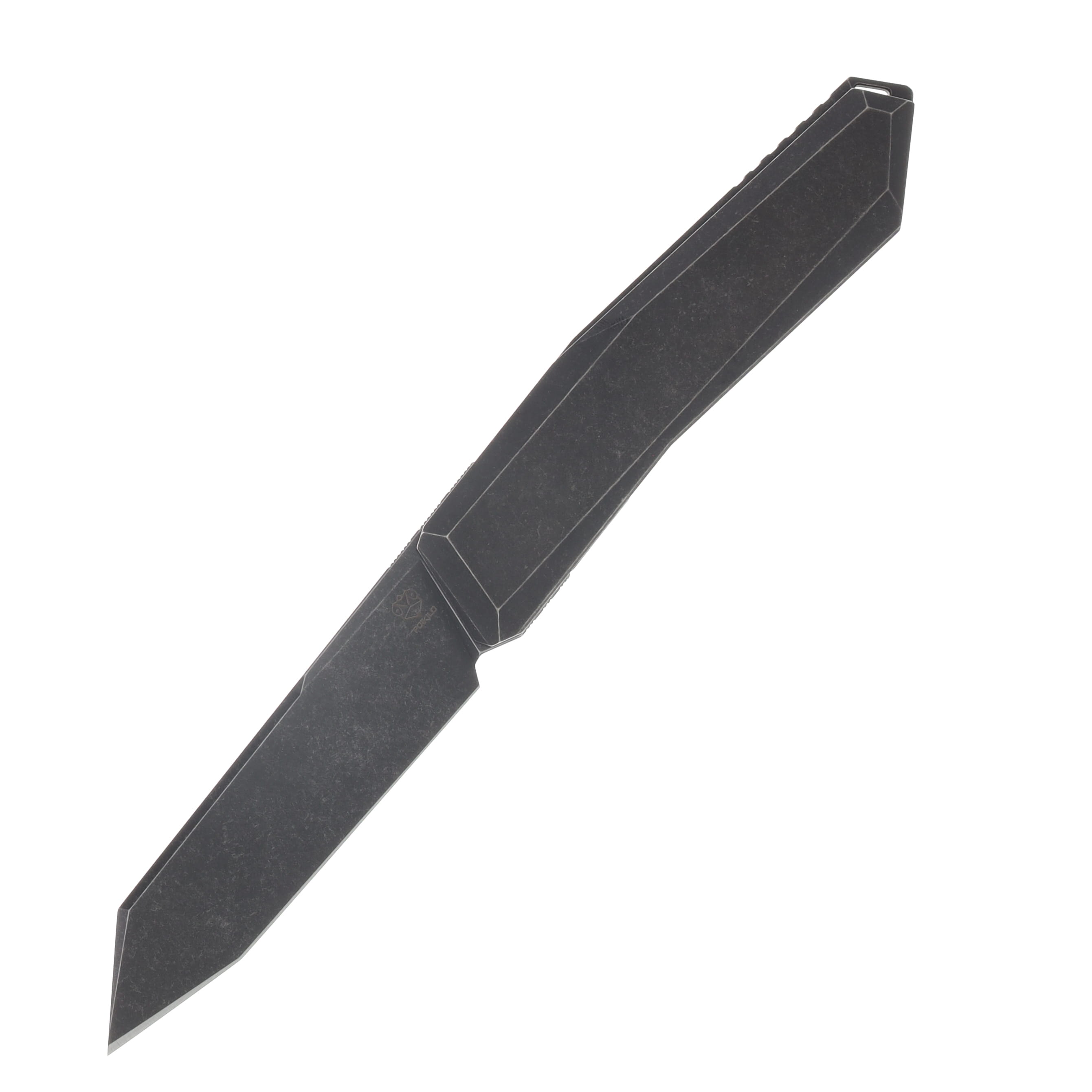 Poikilo Blade Prism Large Standard DSW Folding Knife TI Handle M398 Blade POIBPRISMLGSDSW View 1