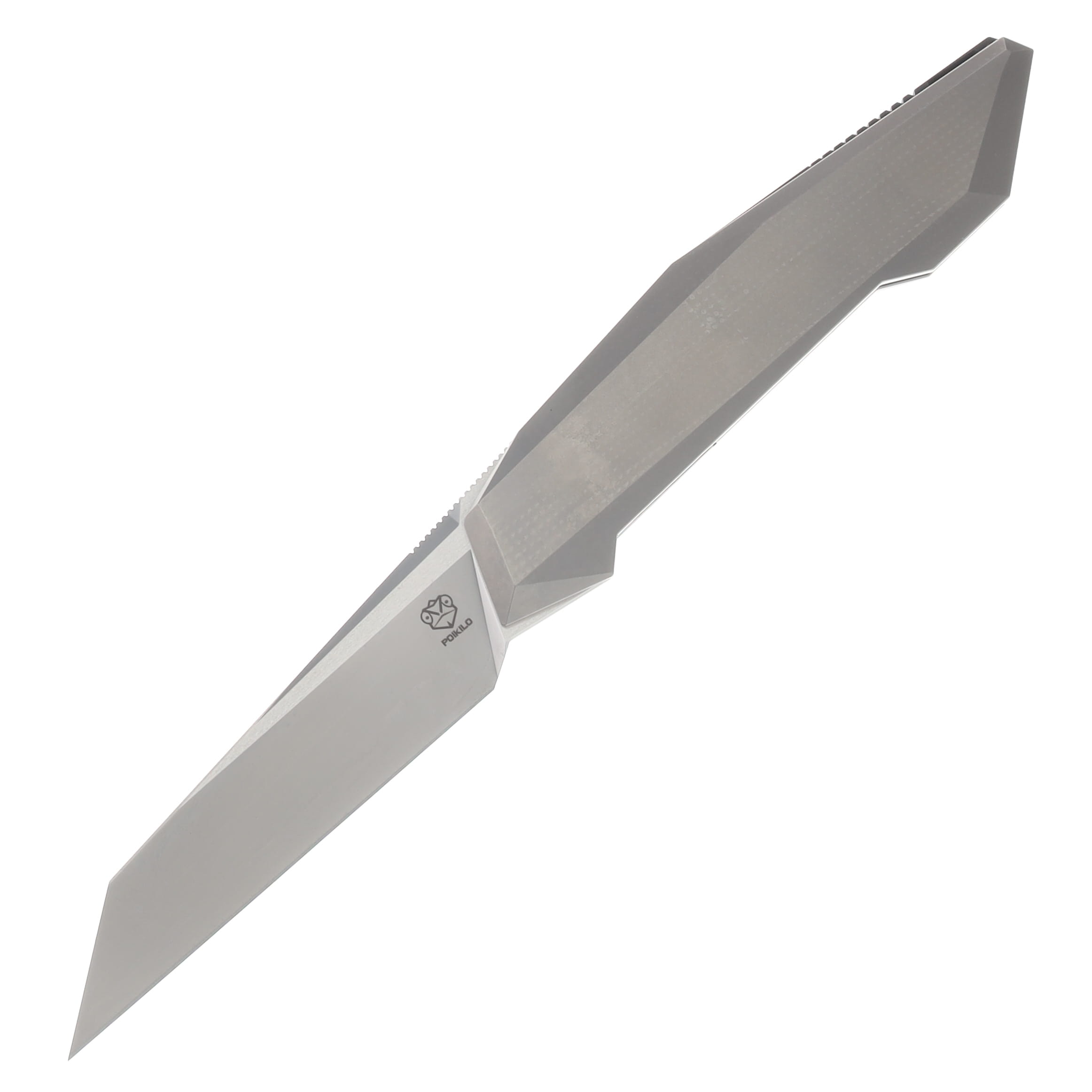 Poikilo Blade Prism Small Standard PSW Folding Knife TI Handle M398 Blade POIBPRISMSMSPSW View 1