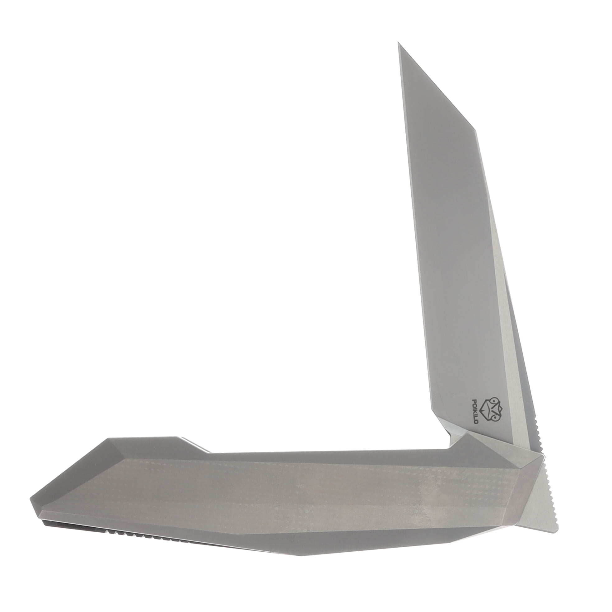 Poikilo Blade Prism Small Standard PSW Folding Knife TI Handle M398 Blade POIBPRISMSMSPSW View 3