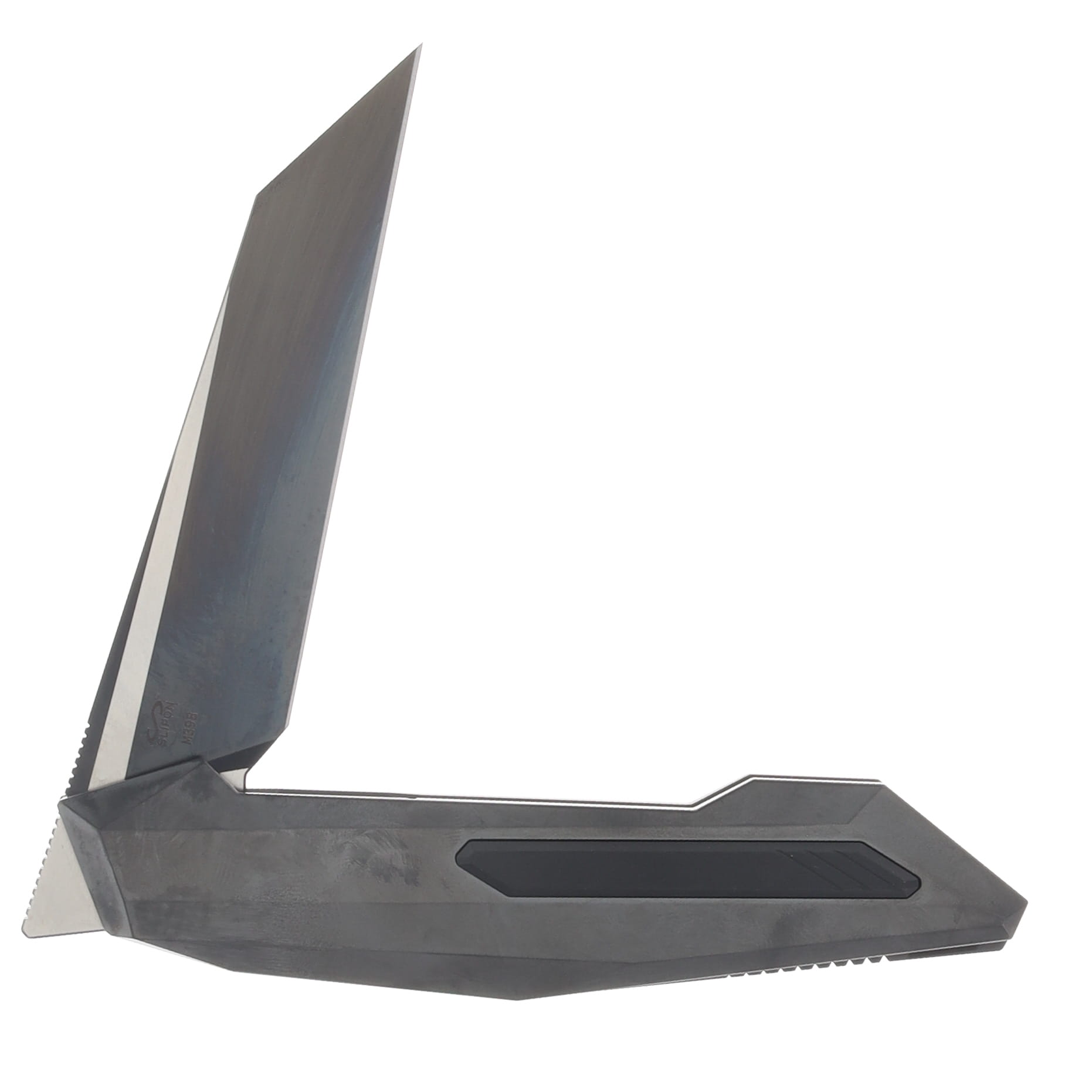 Poikilo Blade Prism Small Standard DLC Folding Knife TI Handle M398 Blade POIBPRISMSMSDLC View 4