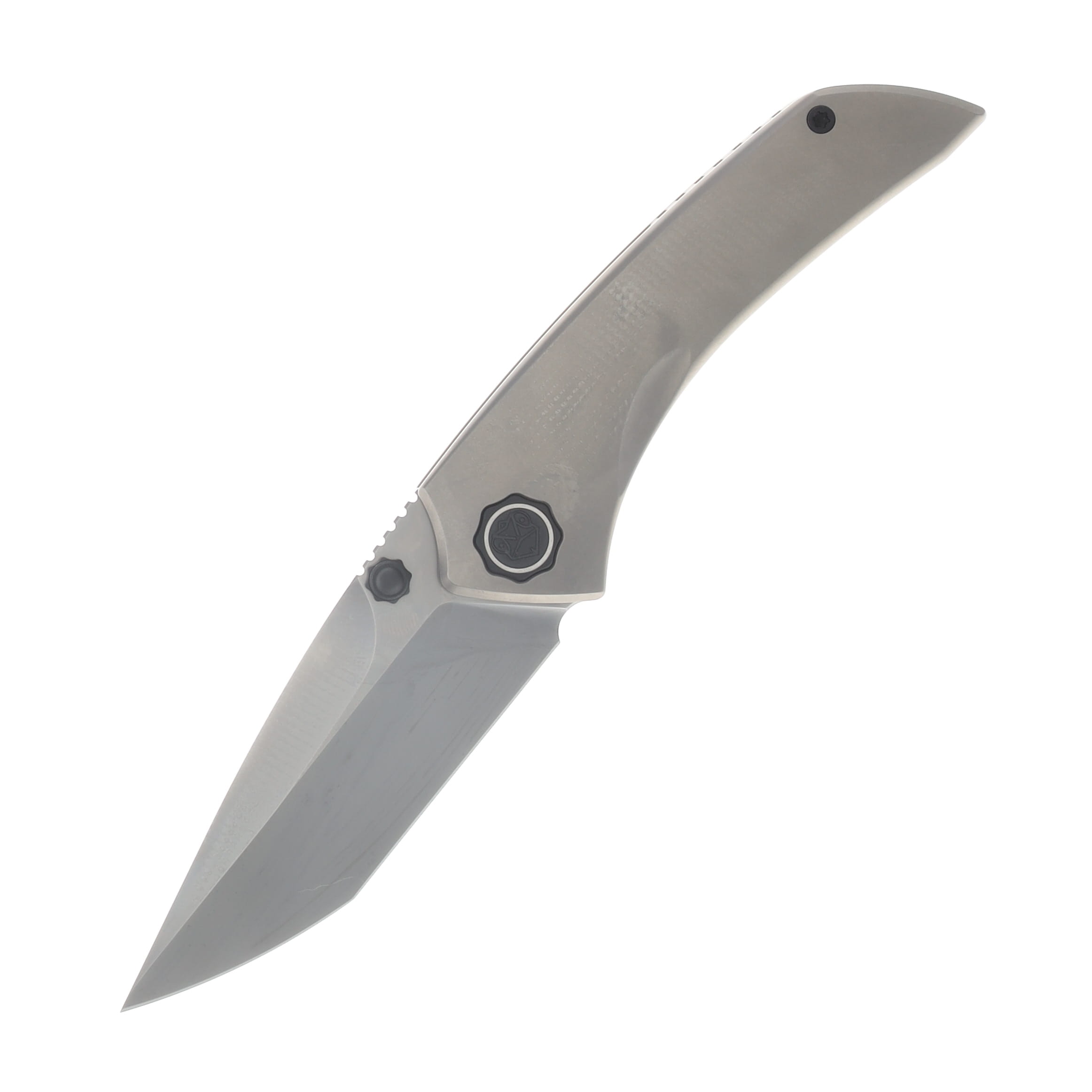 Poikilo Blade Tuna Standard PSW Folding Knife TI Handle M398 Blade POIBTUNASPSWTI View 1