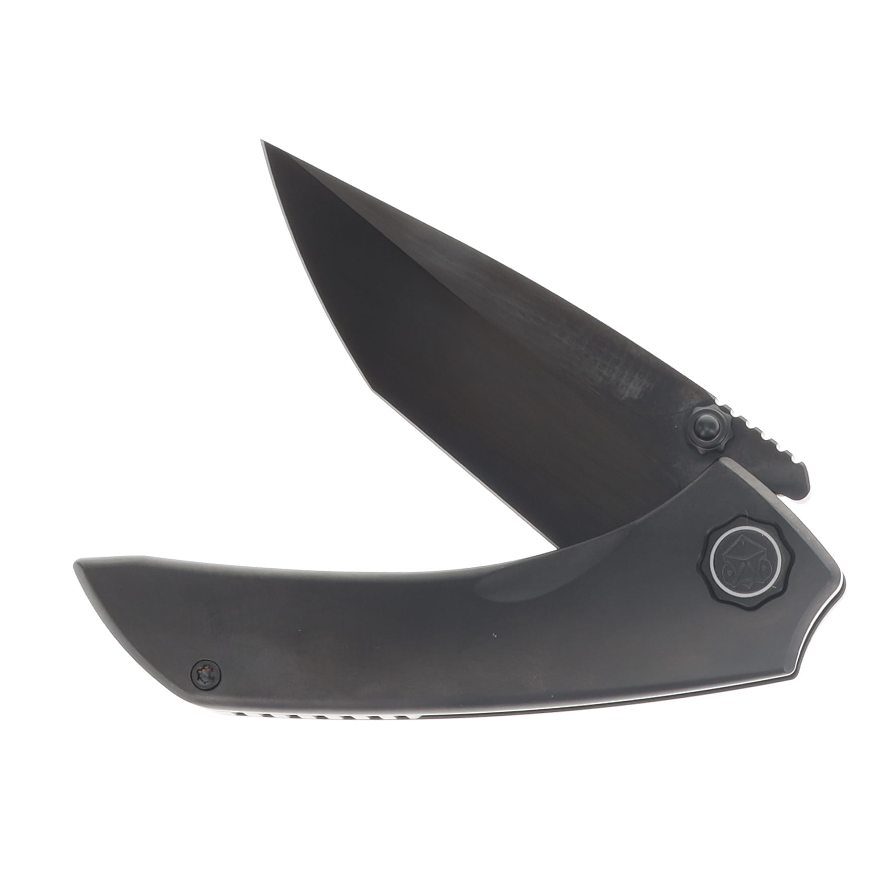 Poikilo Blade Tuna Standard DLC Folding Knife TI Handle M398 Blade POIBTUNADLC View 3