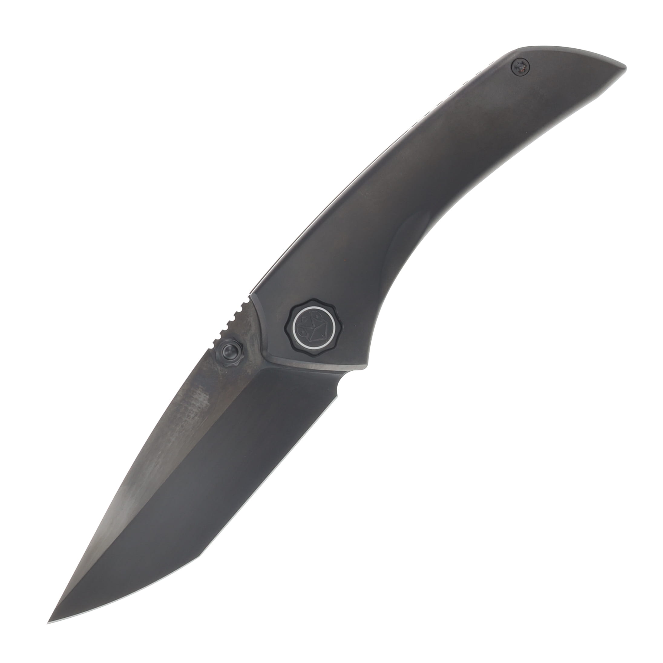 Poikilo Blade Tuna Standard DLC Folding Knife TI Handle M398 Blade POIBTUNADLC View 1