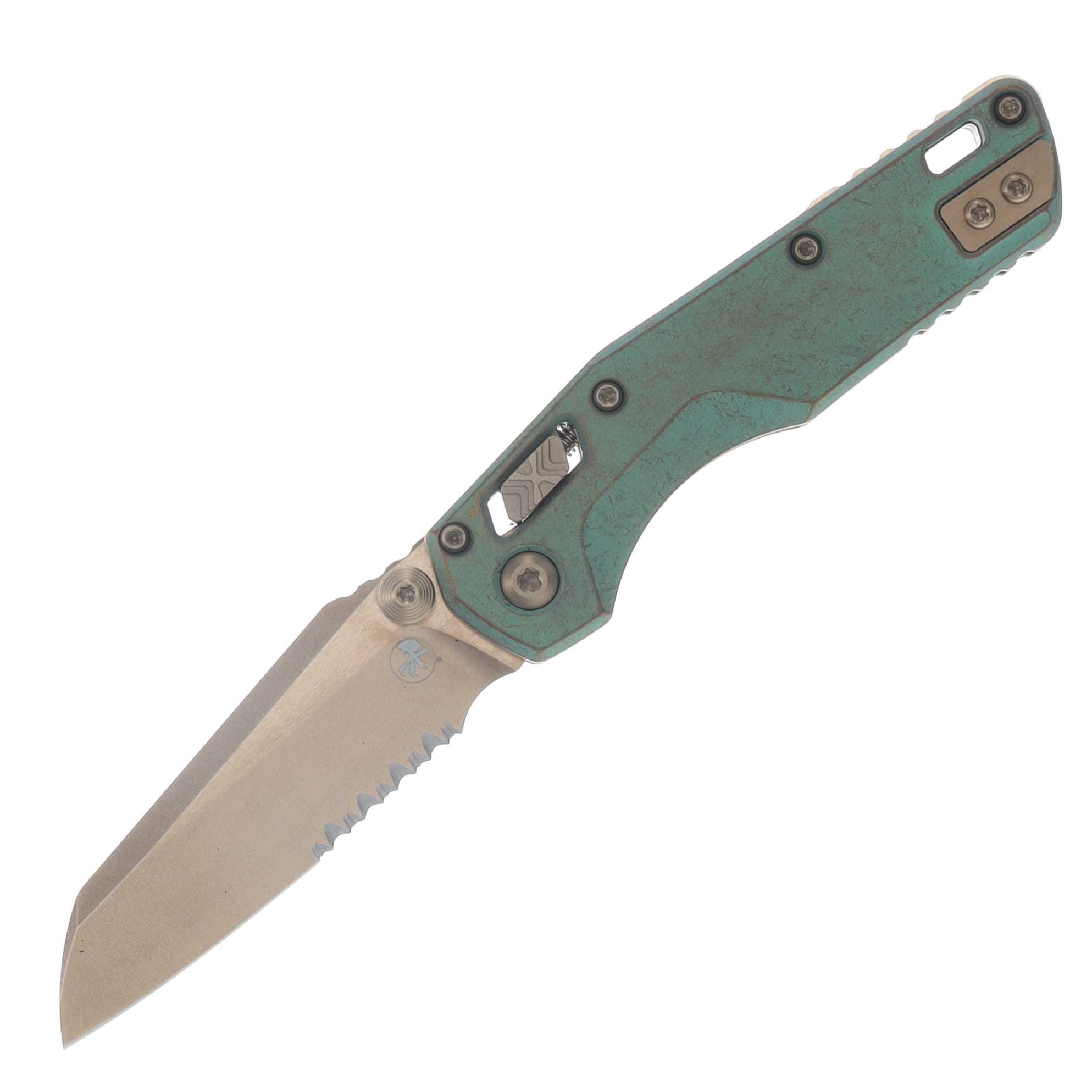 Microtech MSI Mini RAM-LOK Marfione Select Folder PS Bronzed SW