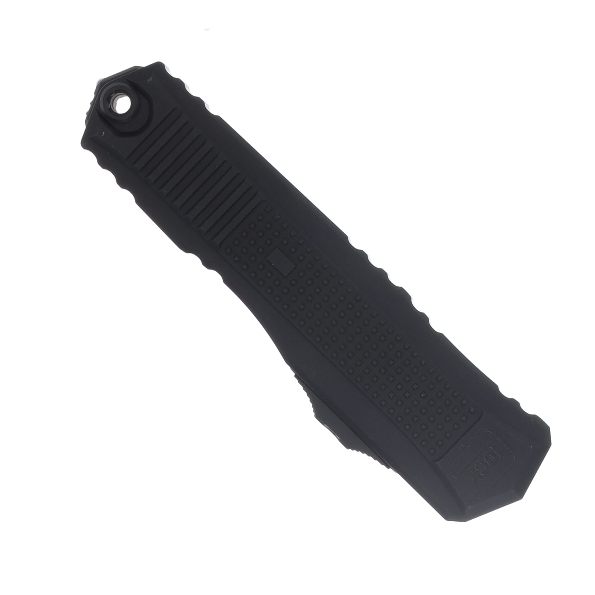 Glock x Microtech Glock G19K D/E OTF Auto Black Bayonet Blade and Hardware Standard Black Chassis 80-1T GLO79314 View 3