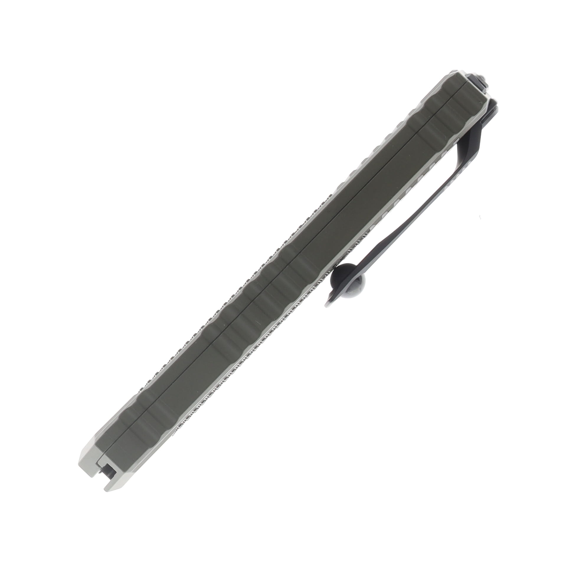 Glock x Microtech Glock G19K S/E OTF Auto Black Drop Point Blade and Hardware Standard OD Green Chassis 81-1OD GLO79317 View 6