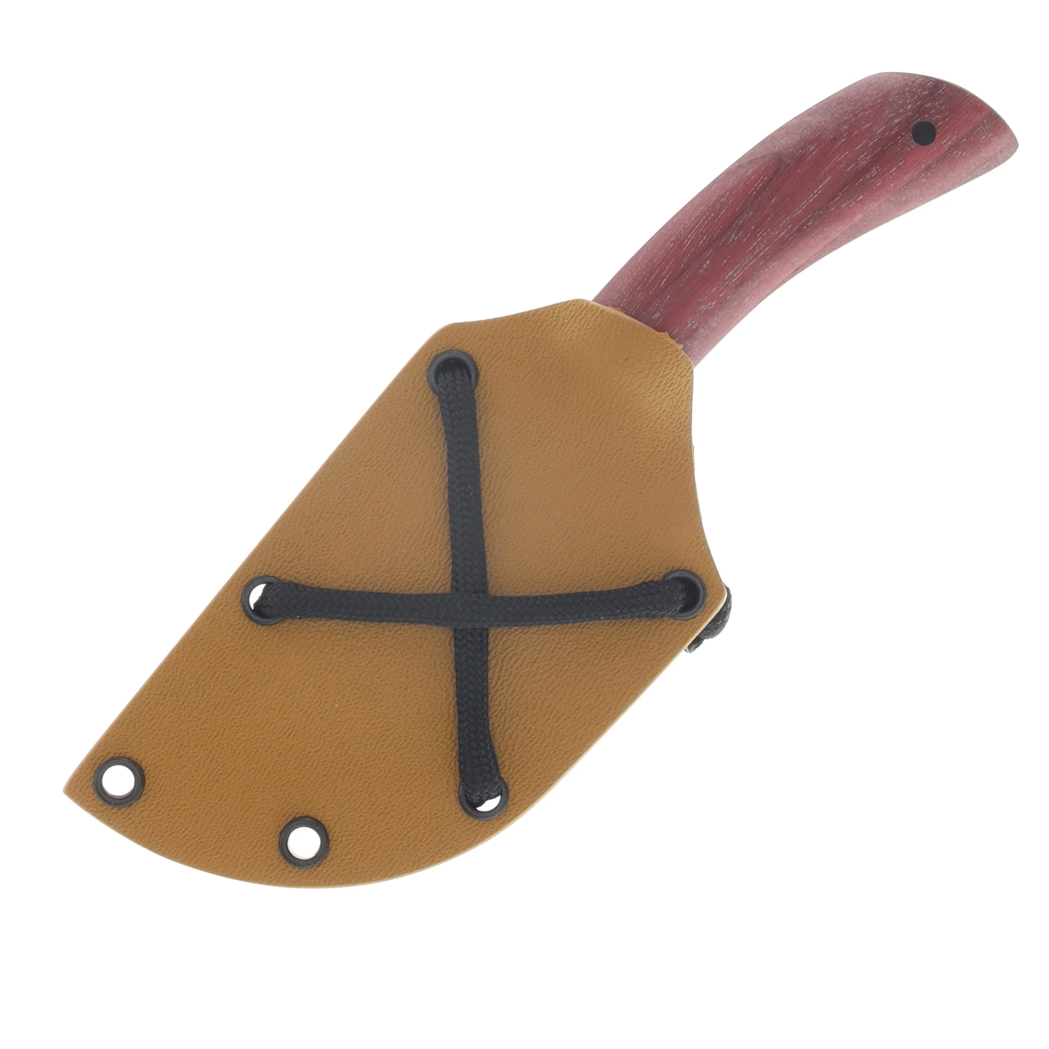 Avery Knifeworks The Mini Fixed Blade Knife Forged Magnacut/Purple Heart Wood AK05PH View 6