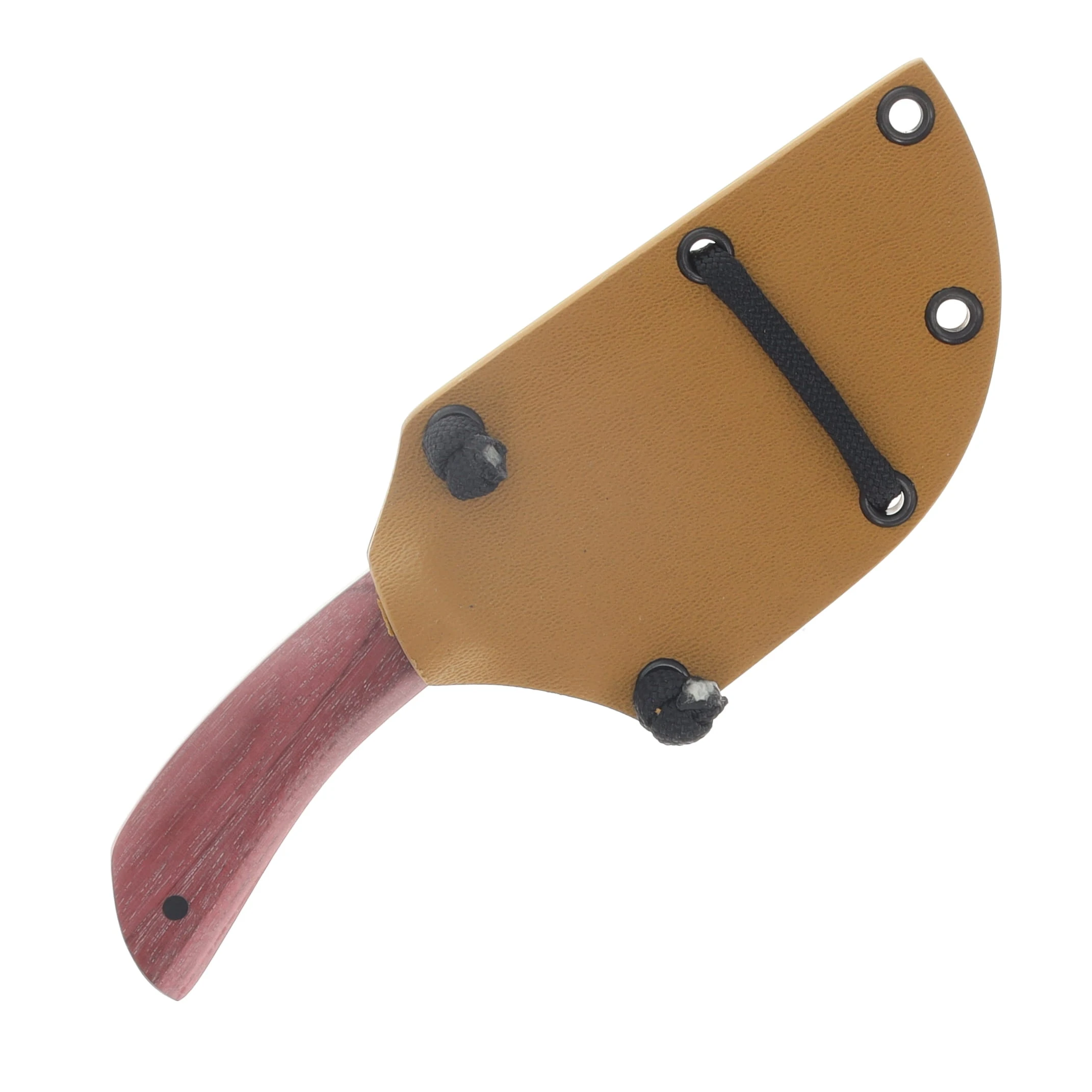 Avery Knifeworks The Mini Fixed Blade Knife Forged Magnacut/Purple Heart Wood AK05PH View 7