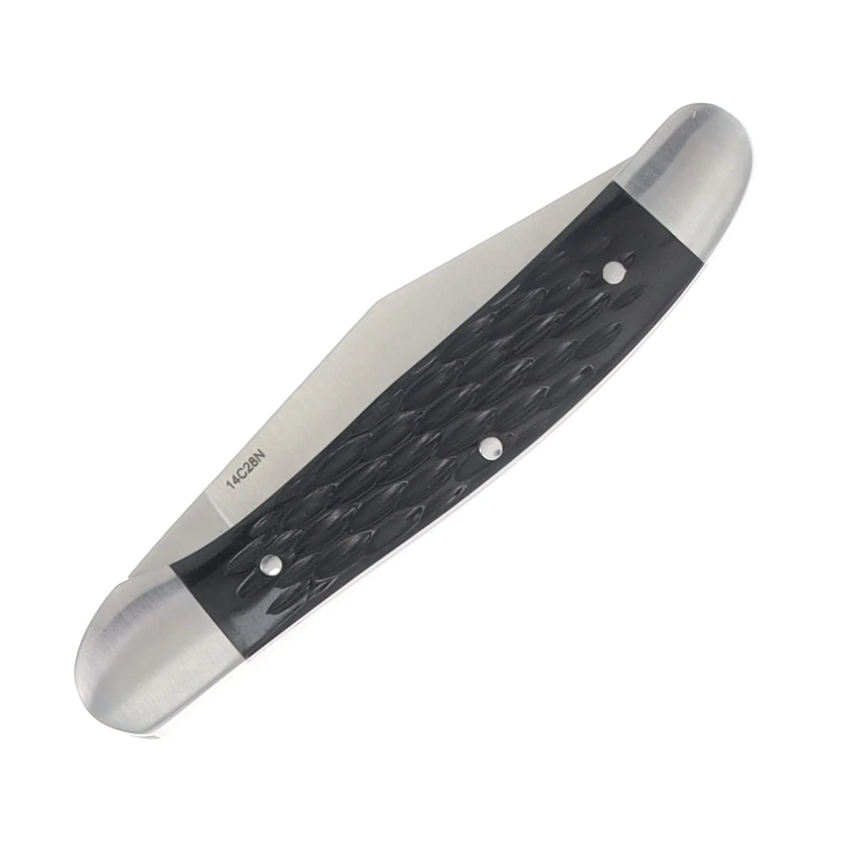Zwilling J.A. Henckels Copperhead Folding Knife Black Jigged Bone Handle 14C28N Blade 1037343 View 4