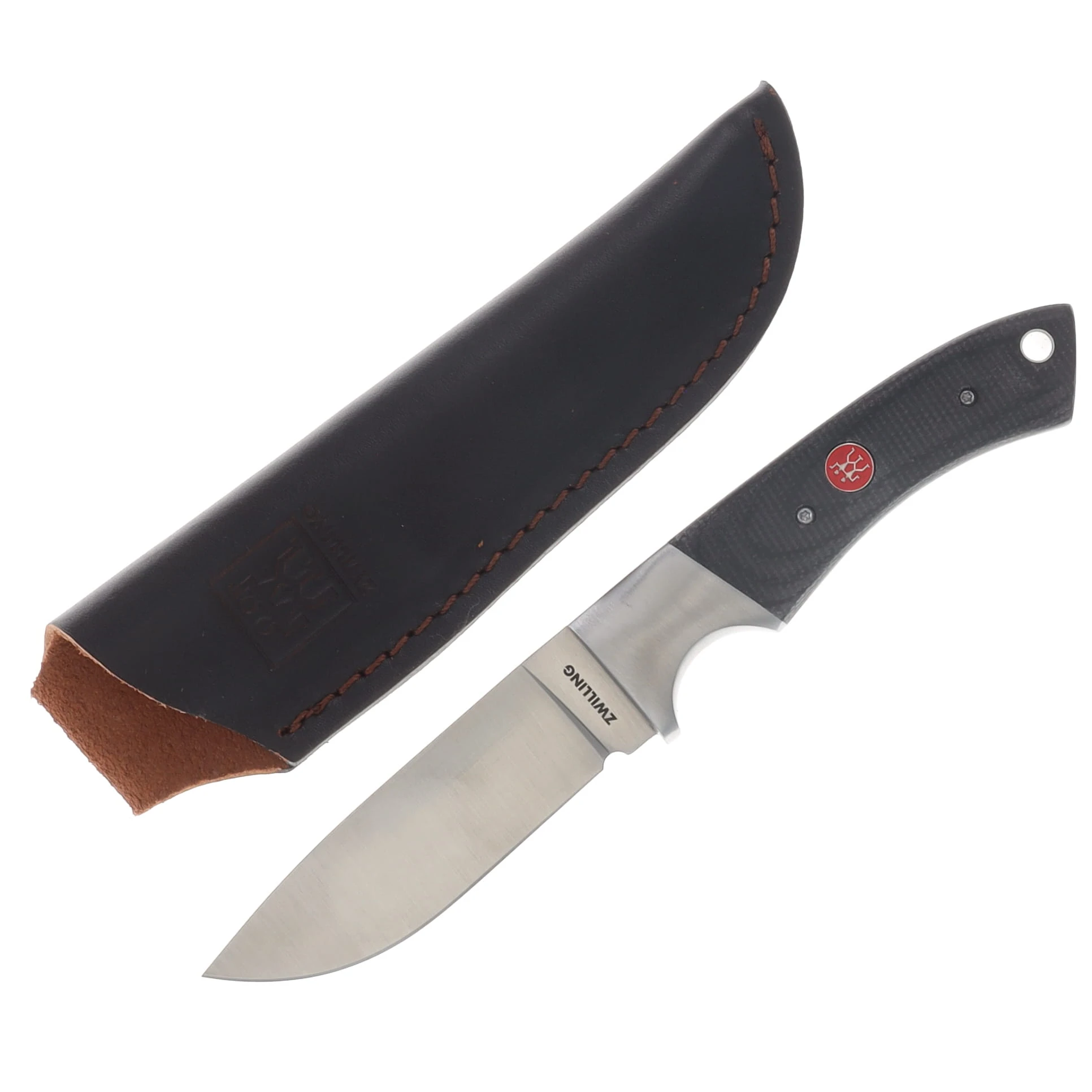 Zwilling J.A. Henckels Outdoor Fixed Hunter Black Micarta Handle 14C28N Blade 1037335 View 1