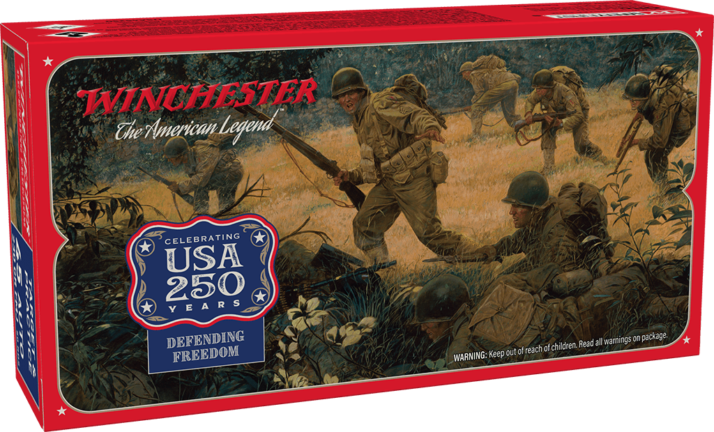 Winchester USA 250th Anniversary .45 ACP FMJ 230gr 50rd Box USA45250 View 2