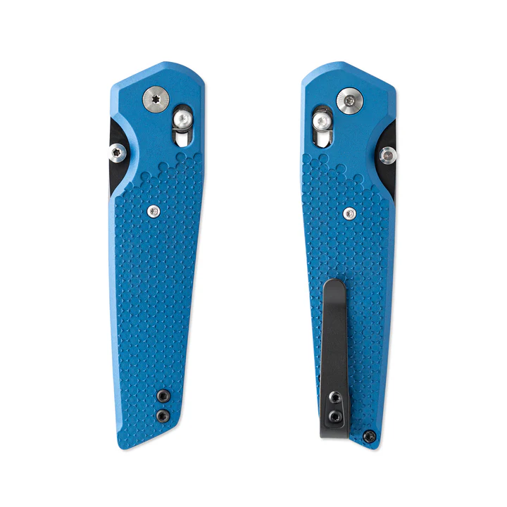 Toor Bateman Cobalt Folding Knife Blue Aluminum Handle Magnacut Blade BATEMANCBLT View 3