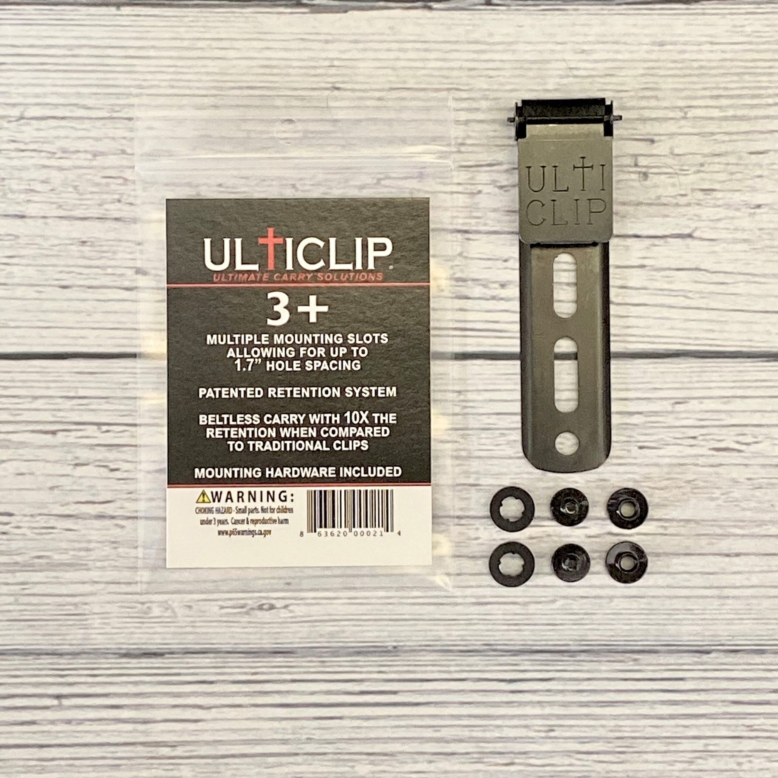 Ulticlip 3 Plus Multi-Purpose Steel Beltless Retention Clip ULTICLIP3 View 1