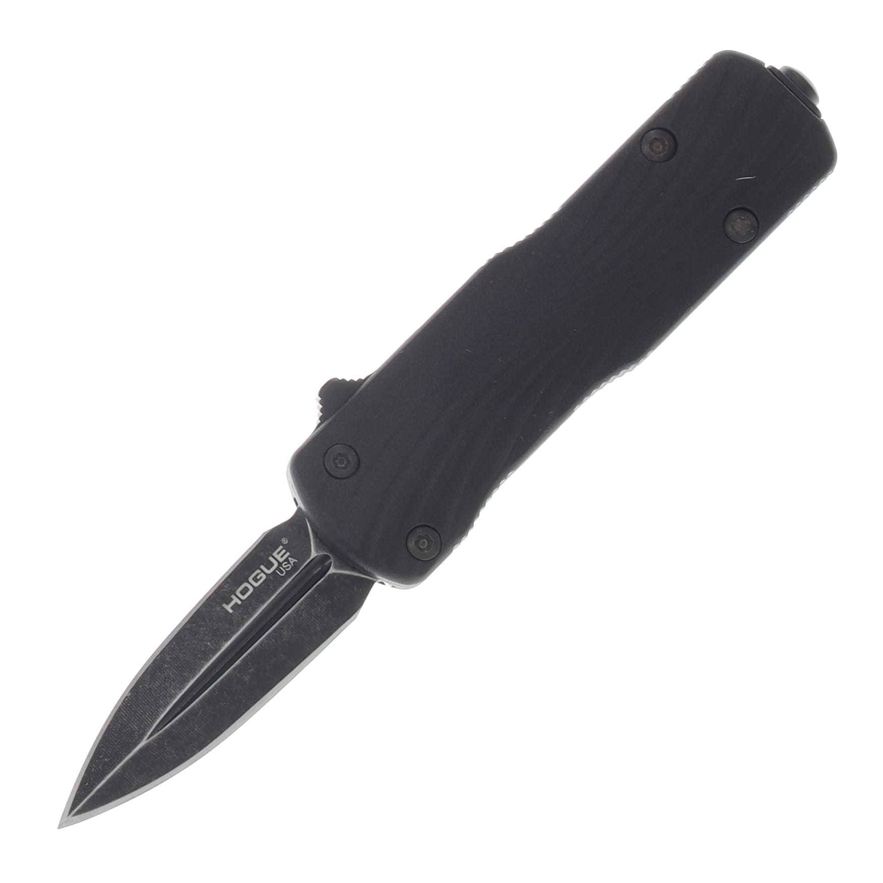 Hogue Micro Counterstrike OTF Auto D/E  Black SW Magnacut Blade Black Aluminum Case - Polymer Cover - Black AUHG34706 View 1