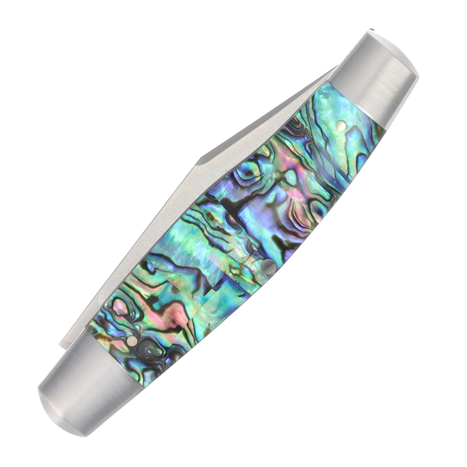 Jack Wolf Stockman Abalone Folding Knife STOCK-01-ABALONE View 6