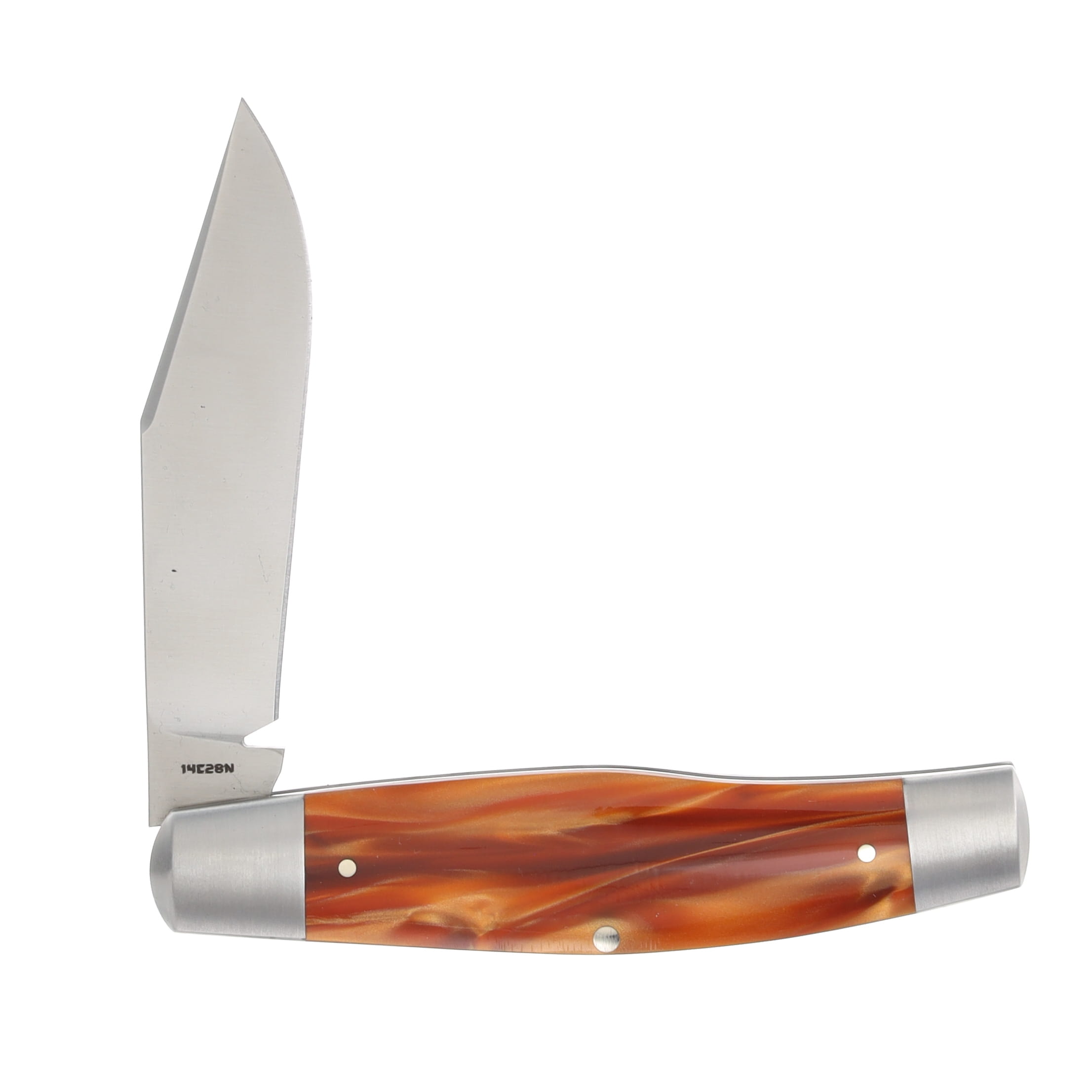 Jack Wolf Stockman Kirinite Root Beer Folding Knife STOCK-01-KIR-ROOT View 4