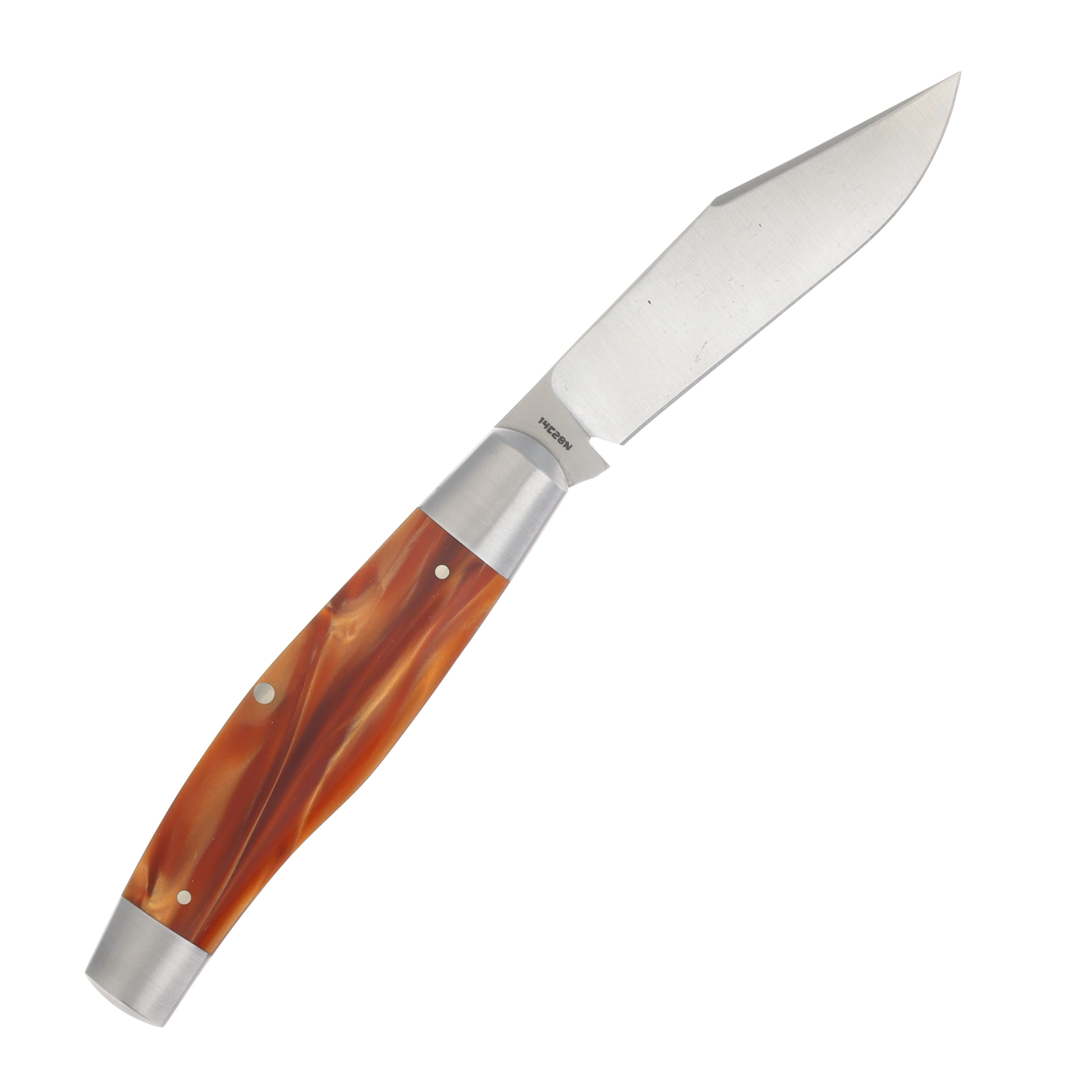 Jack Wolf Stockman Kirinite Root Beer Folding Knife STOCK-01-KIR-ROOT View 2