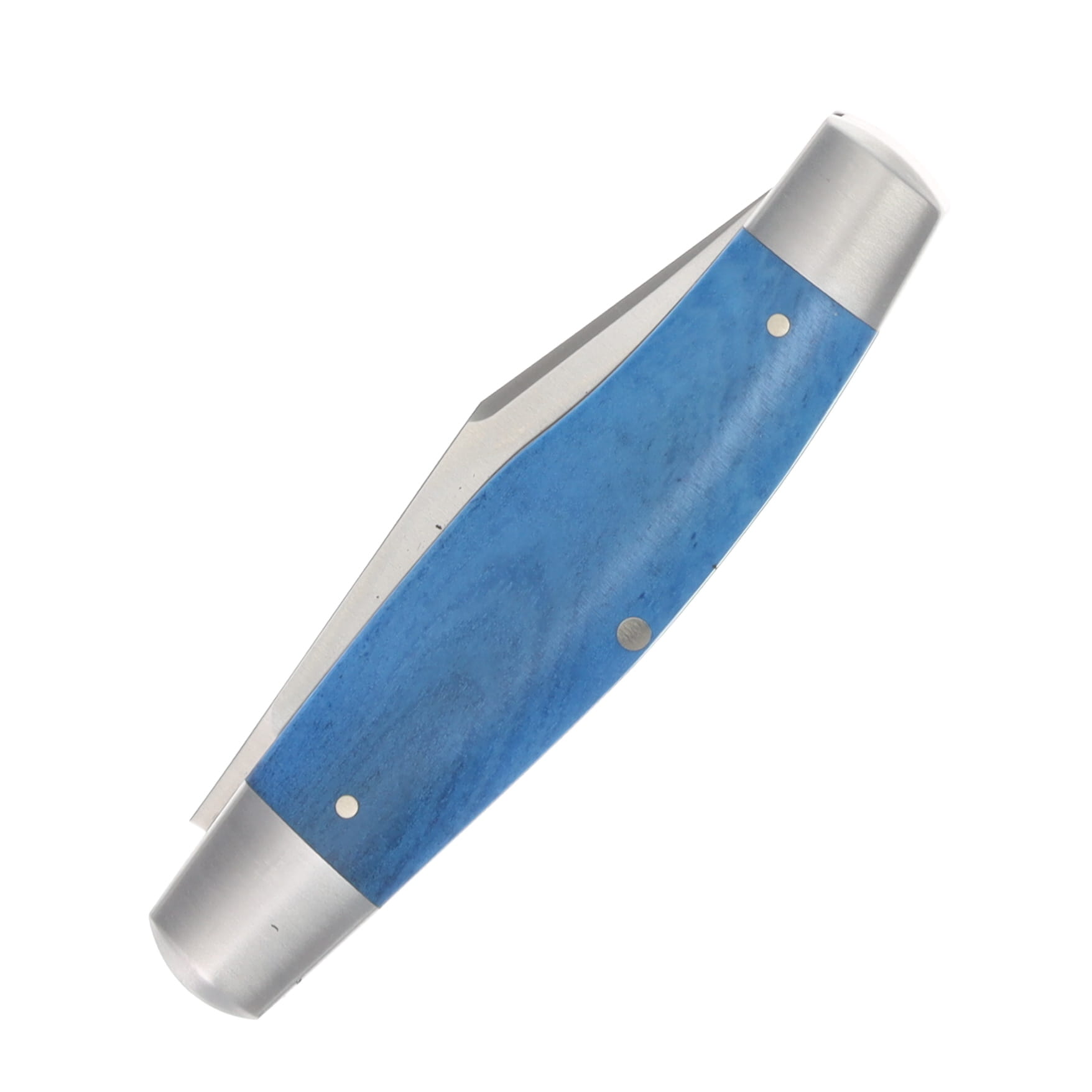 Jack Wolf Stockman Smooth Blue Bone Folding Knife STOCK-01-SMT-BLU-BON View 6