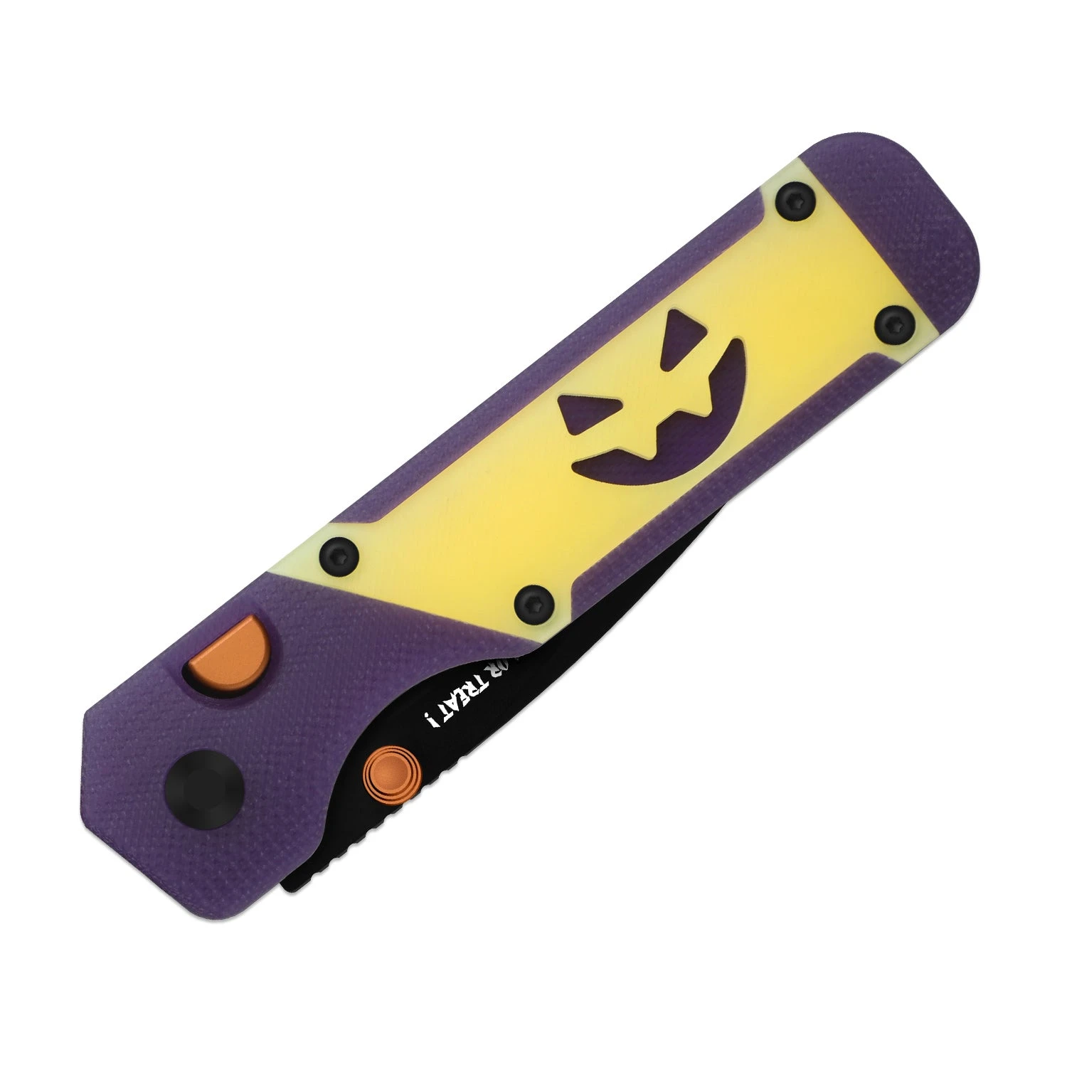 Kizer Halloween 2026 Militaw 3.1 Framelock Folding Knife Black PVD M390/Purple G-10 & Acrylic KI3634.31BDHW1 View 6