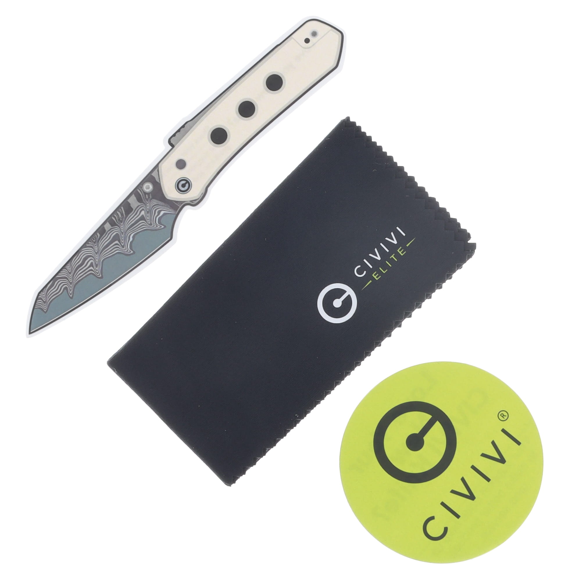 CIVIVI Brova Folder Forest Green Aluminum Handle Black SW S35VN Blade CE25093-3 View 7