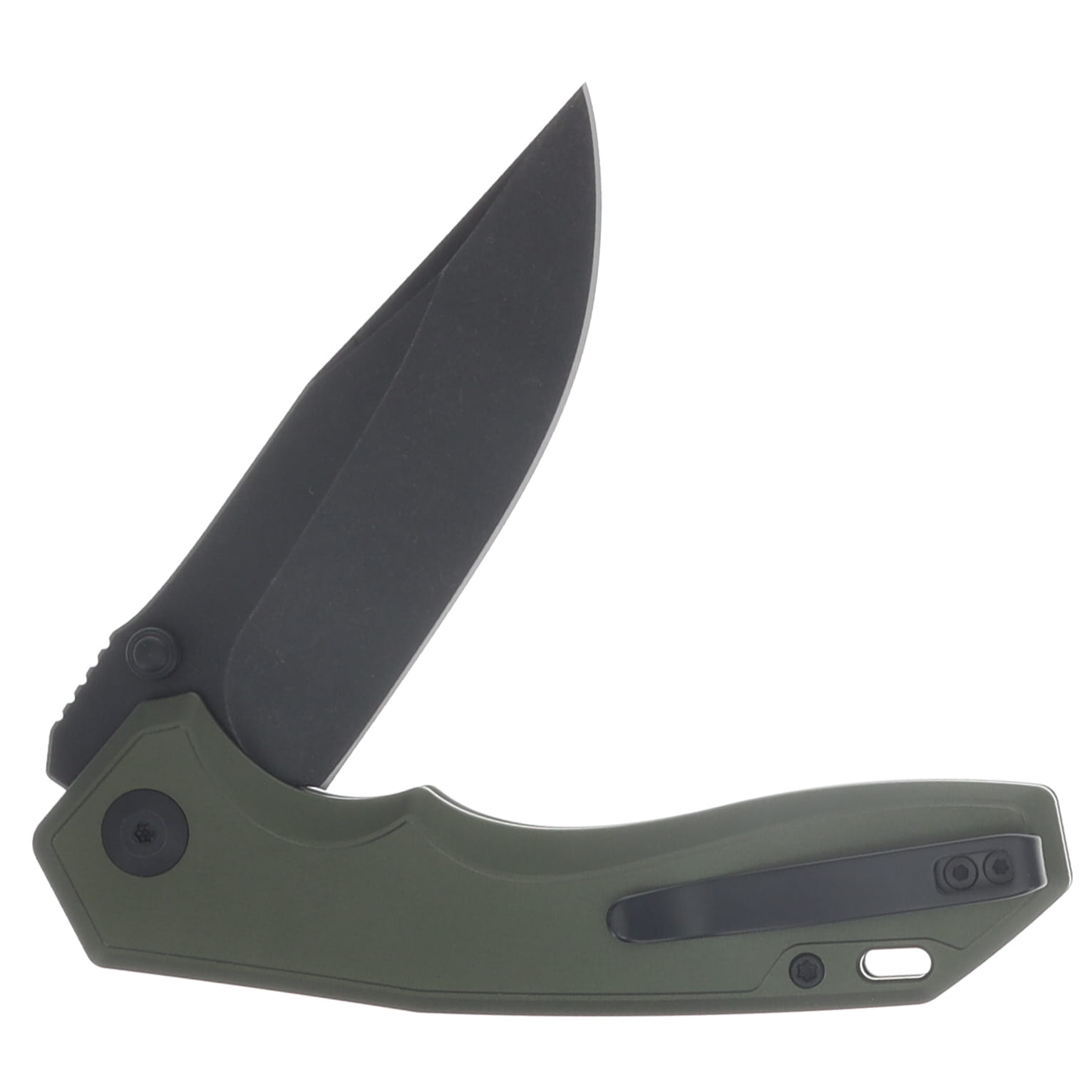 CIVIVI Brova Folder Forest Green Aluminum Handle Black SW S35VN Blade CE25093-3 View 4
