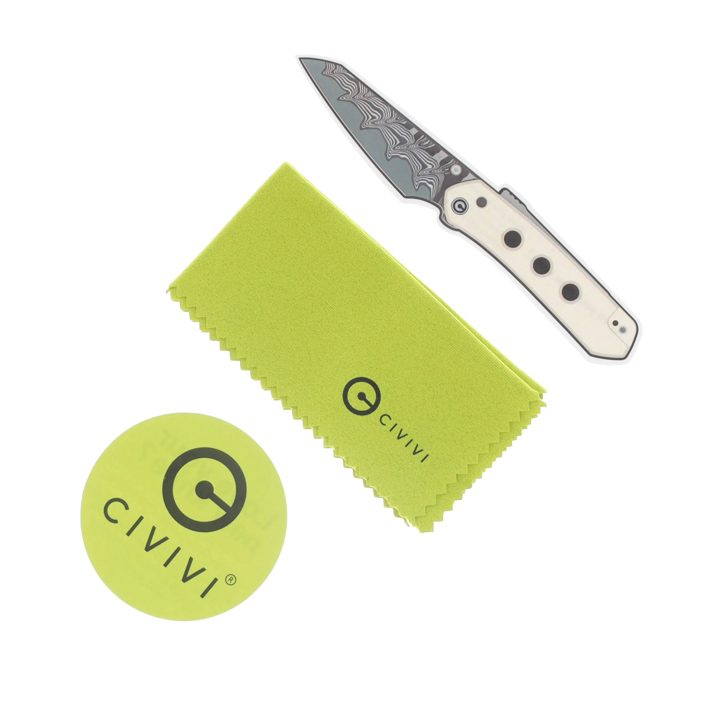 CIVIVI High Grass Field Fixed Knife Orange G-10 Handle Black SW 14C28N Blade C25084-1 View 5