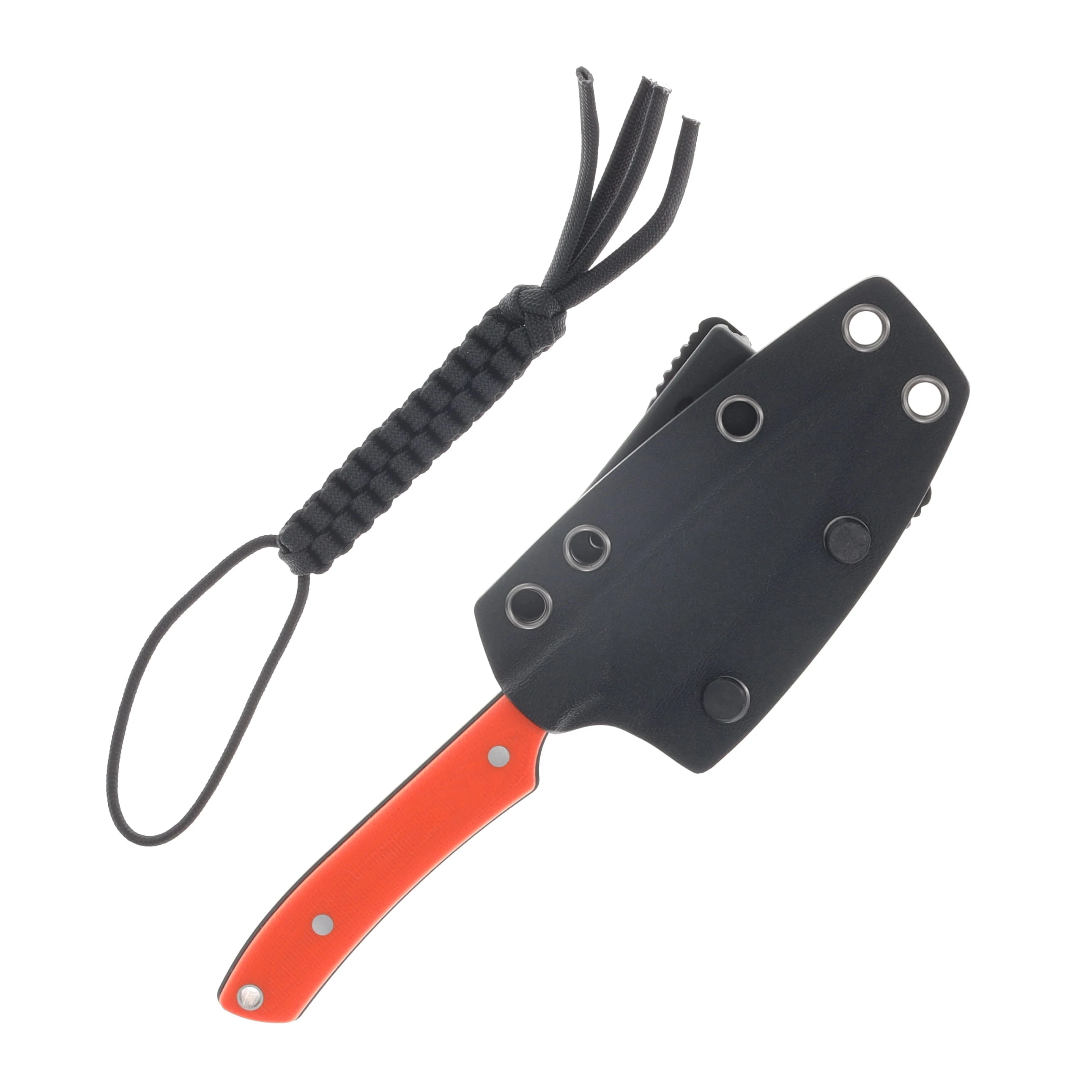 CIVIVI High Grass Field Fixed Knife Orange G-10 Handle Black SW 14C28N Blade C25084-1 View 3
