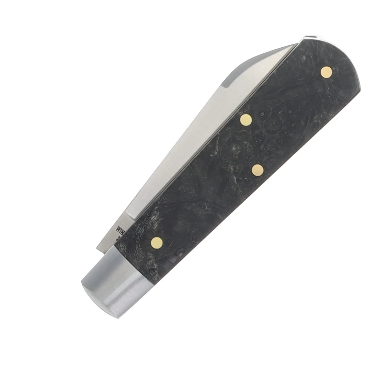 Dollar Knife Co. Buckeye Wood Jack Folding Knife W/Red Shield CCDKC-BUCKEYE-RS View 6