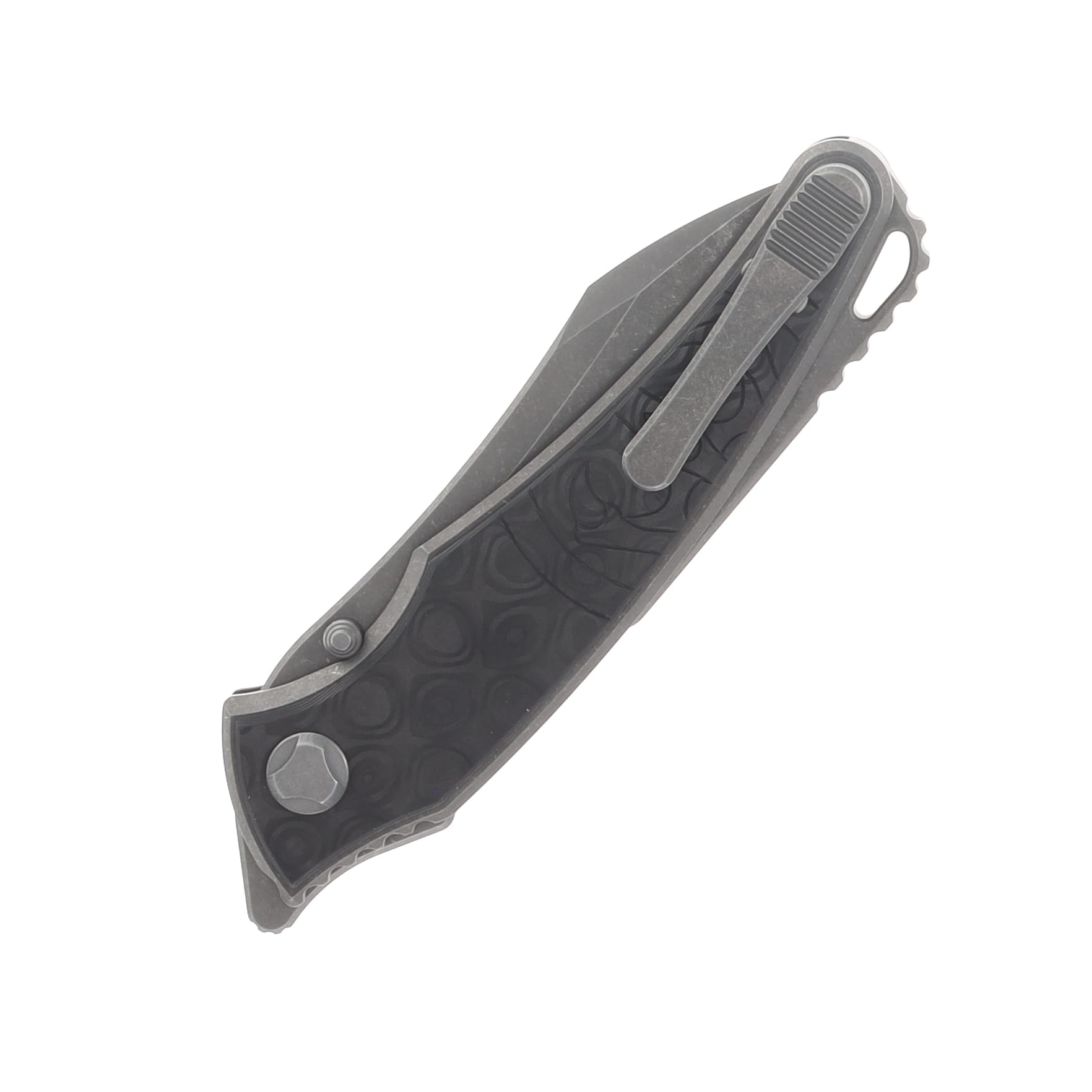 Hawk Knife Designs Talon Folding Knife Tumbled Uni Black HAWKTALUNIBK View 6