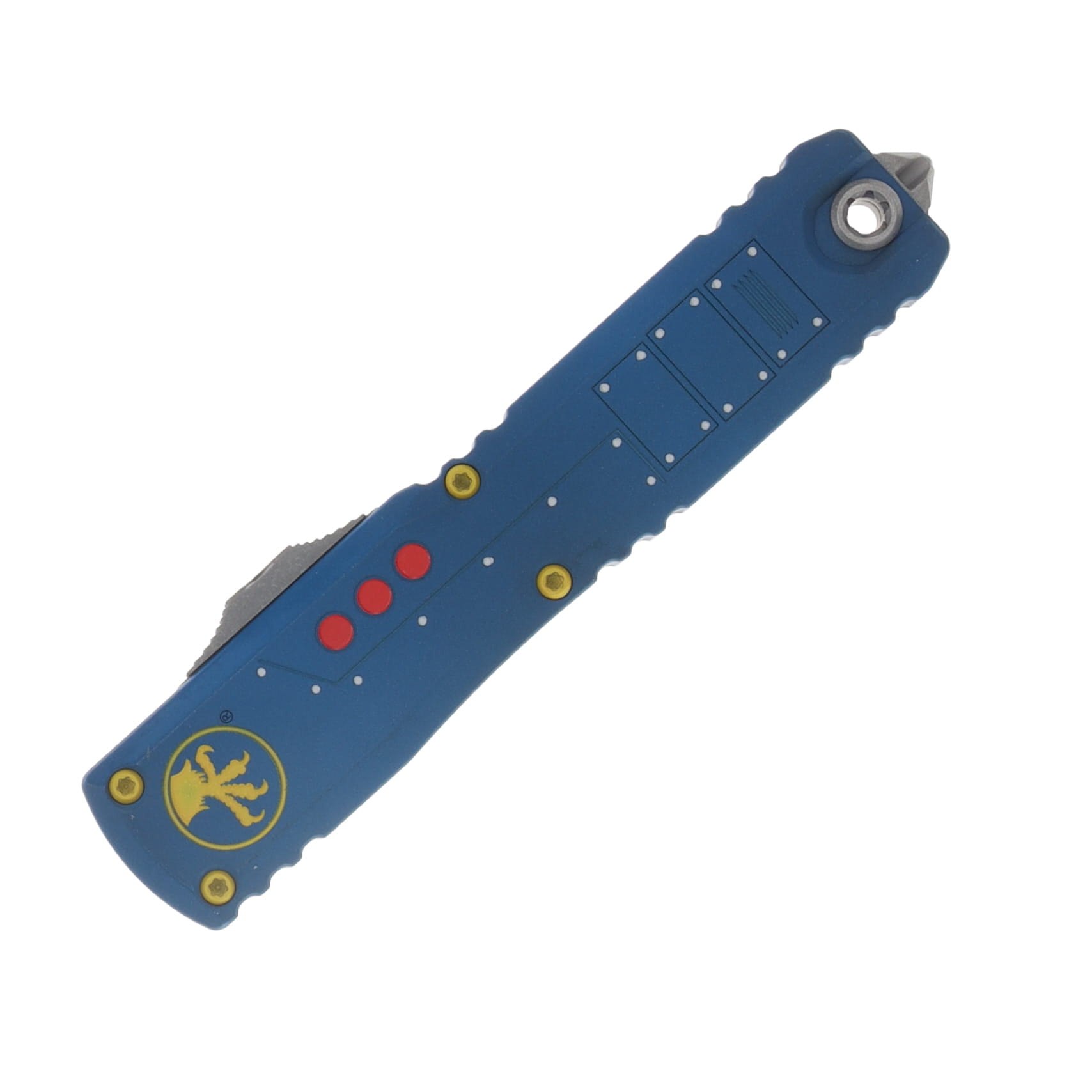 Microtech Ultratech ZBP OTF Auto D/E Fallout Signature Series Apocalyptic Standard AUMT112210FOS View 3