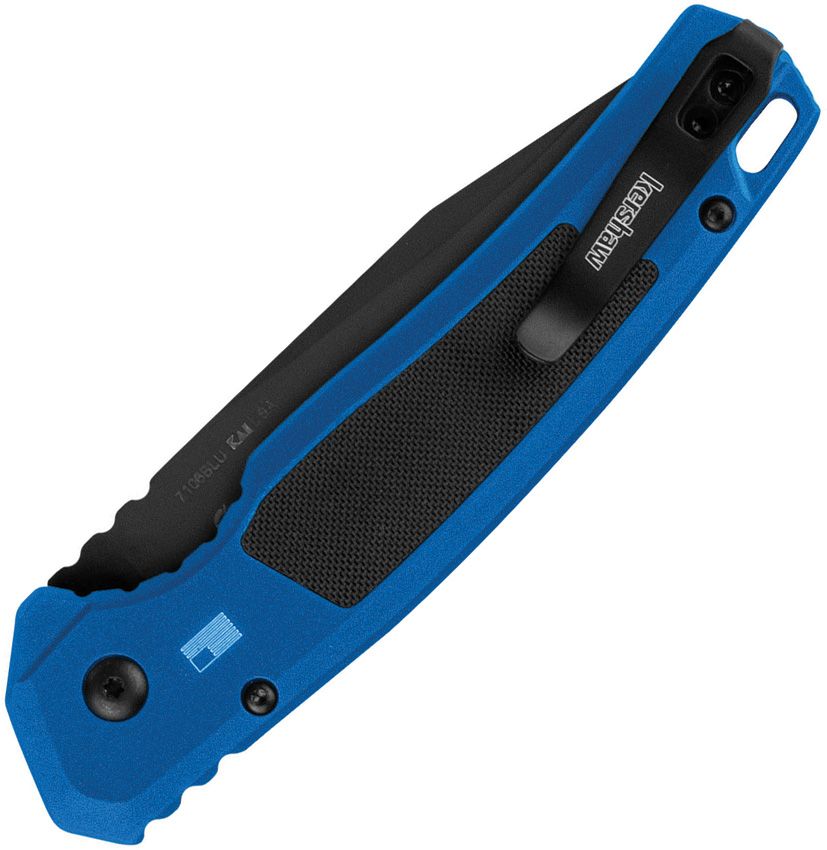 Kershaw Launch 21 Out-the-Side Auto Knife Blue/Black PVD CPM M4 AUKS7106BLU View 2