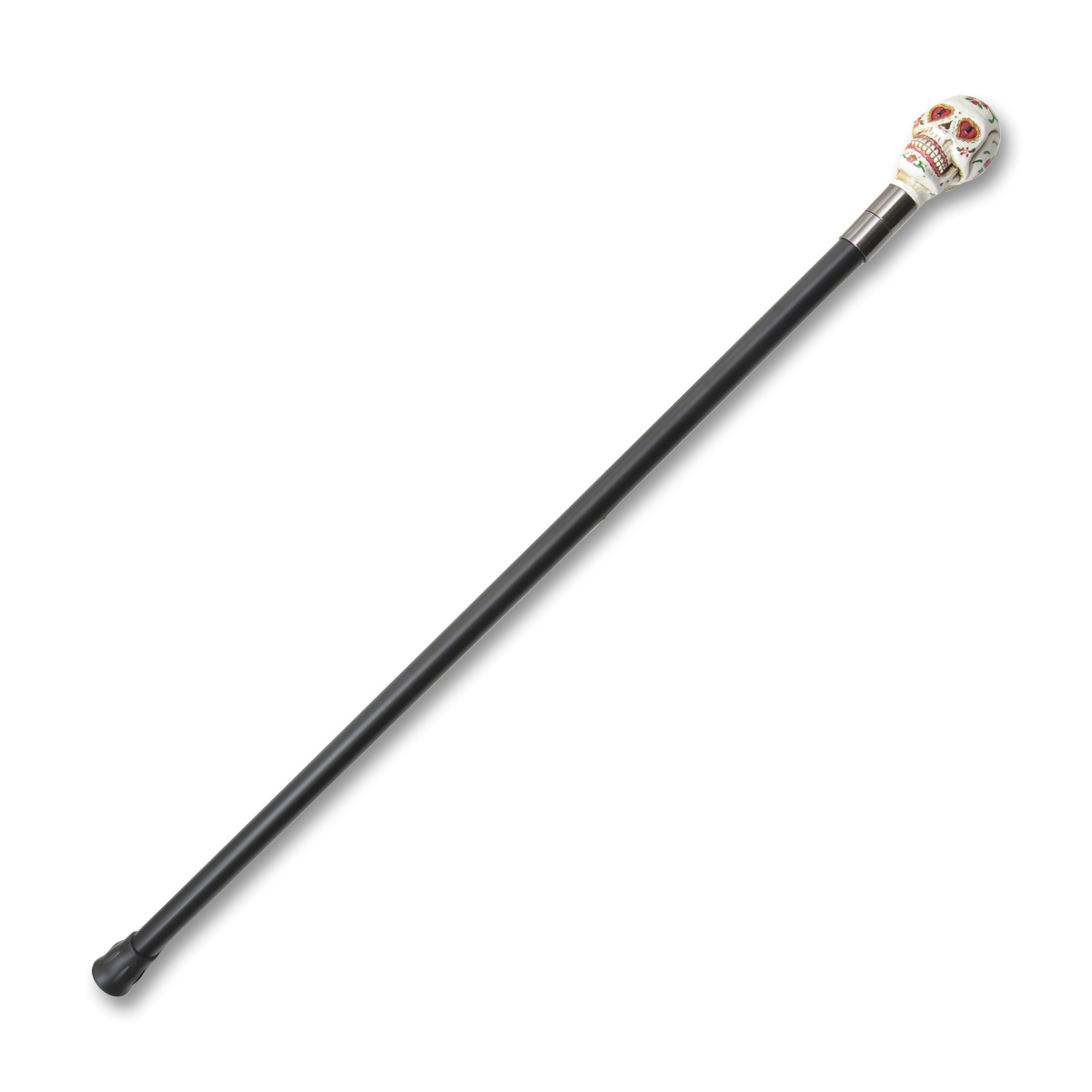 Szco Supplies Sugar Skull Sword Cane with Hidden Blade – 35in Overall 926935 View 3