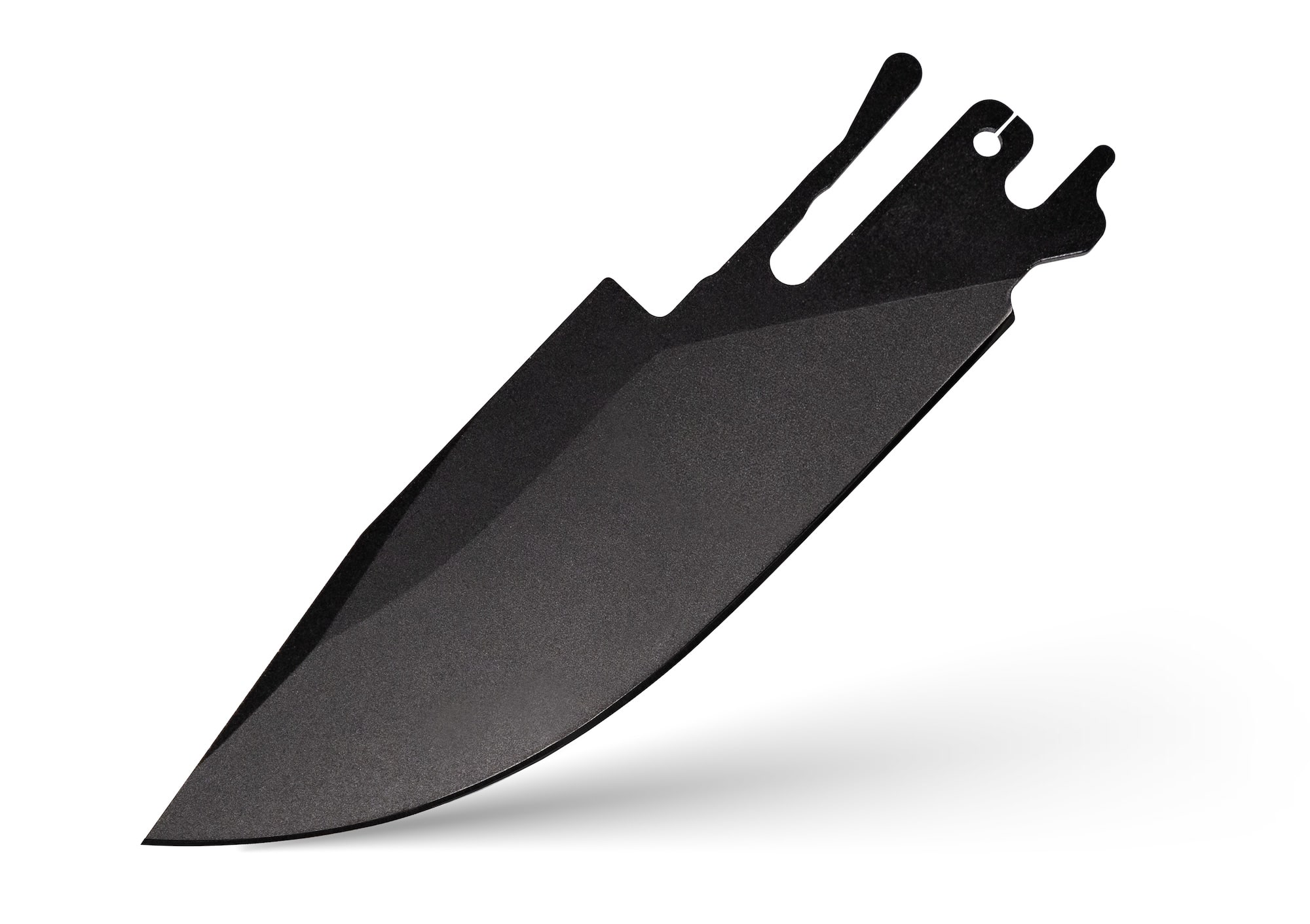 Exceed Designs TiRant ULTRA HotSwap Drop Point Blade Replacement Black PVD D2 View 1