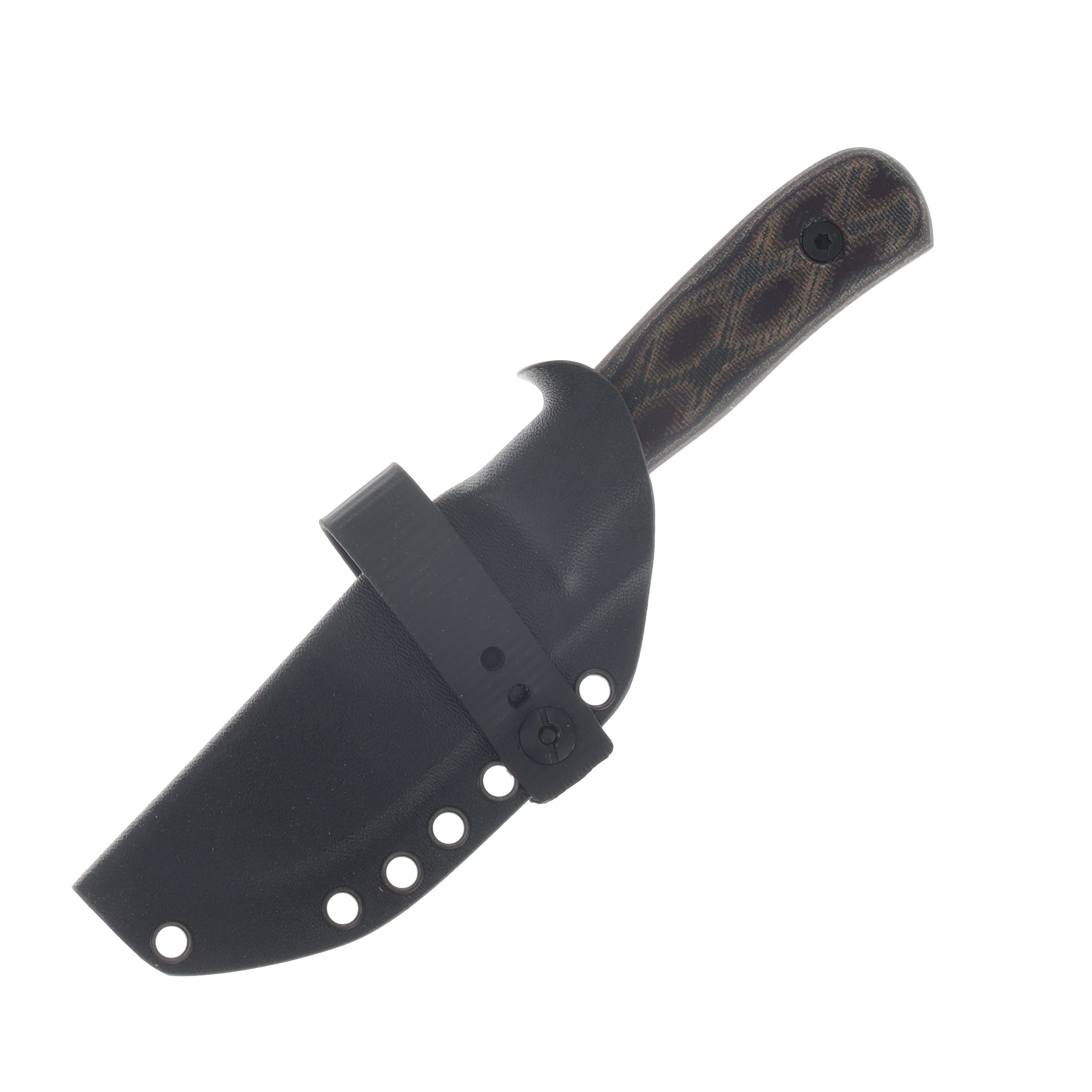 Very Good Knife Co Tradition Fixed Knife Python Micarta Handle SW AEB-L Blade VGKCTPM View 4
