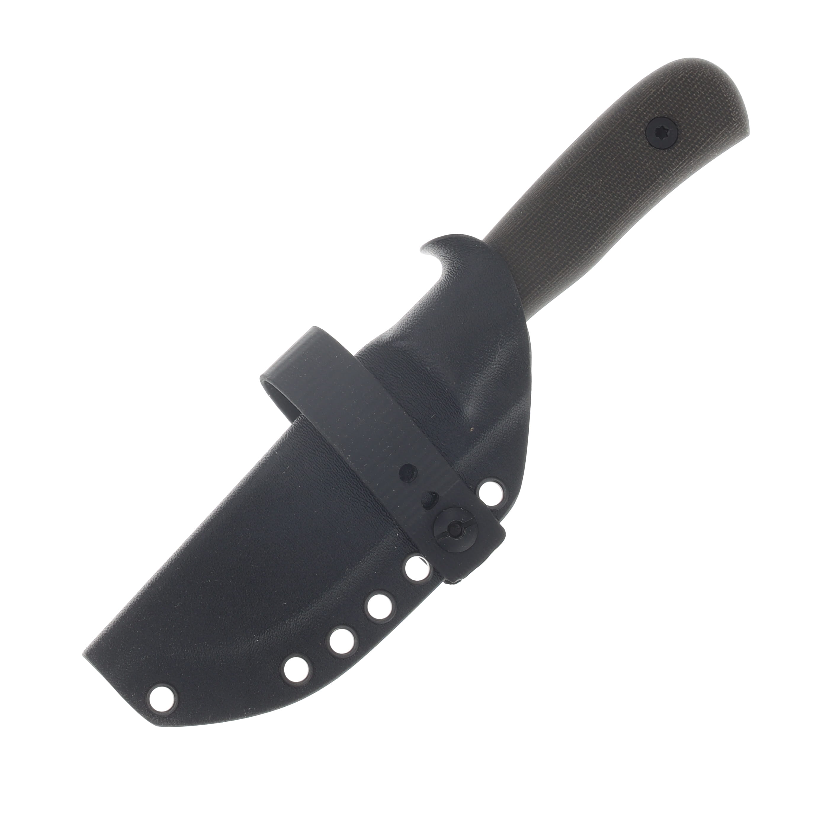 Very Good Knife Co Tradition Fixed Knife Green Micarta Handle SW AEB-L Blade VGKCTGM View 3