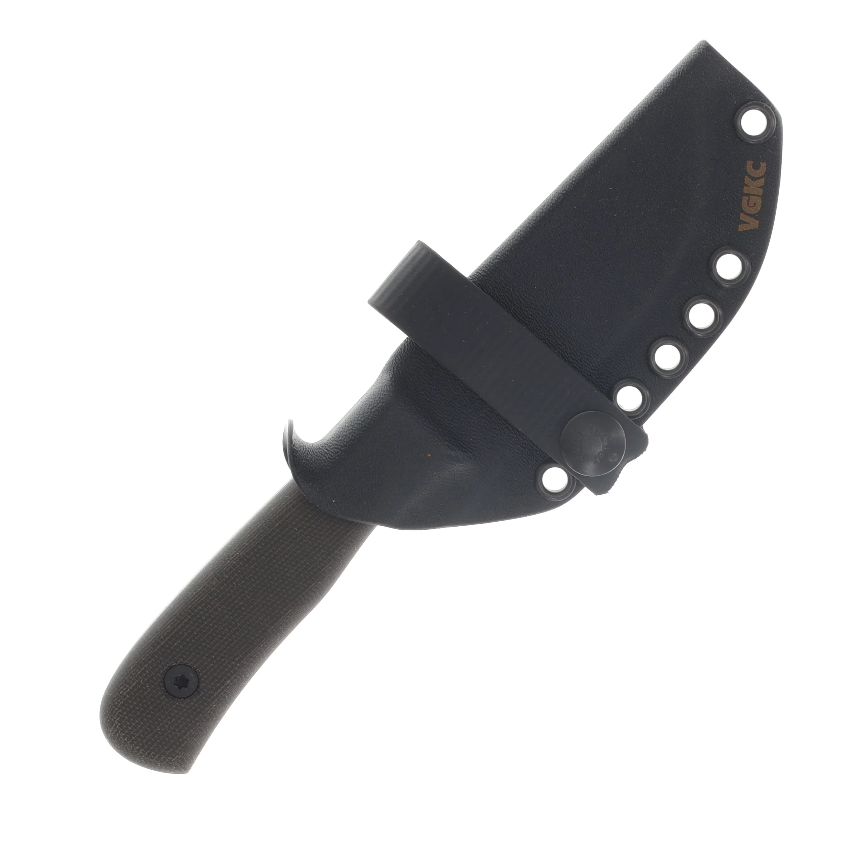 Very Good Knife Co Tradition Fixed Knife Green Micarta Handle SW AEB-L Blade VGKCTGM View 4