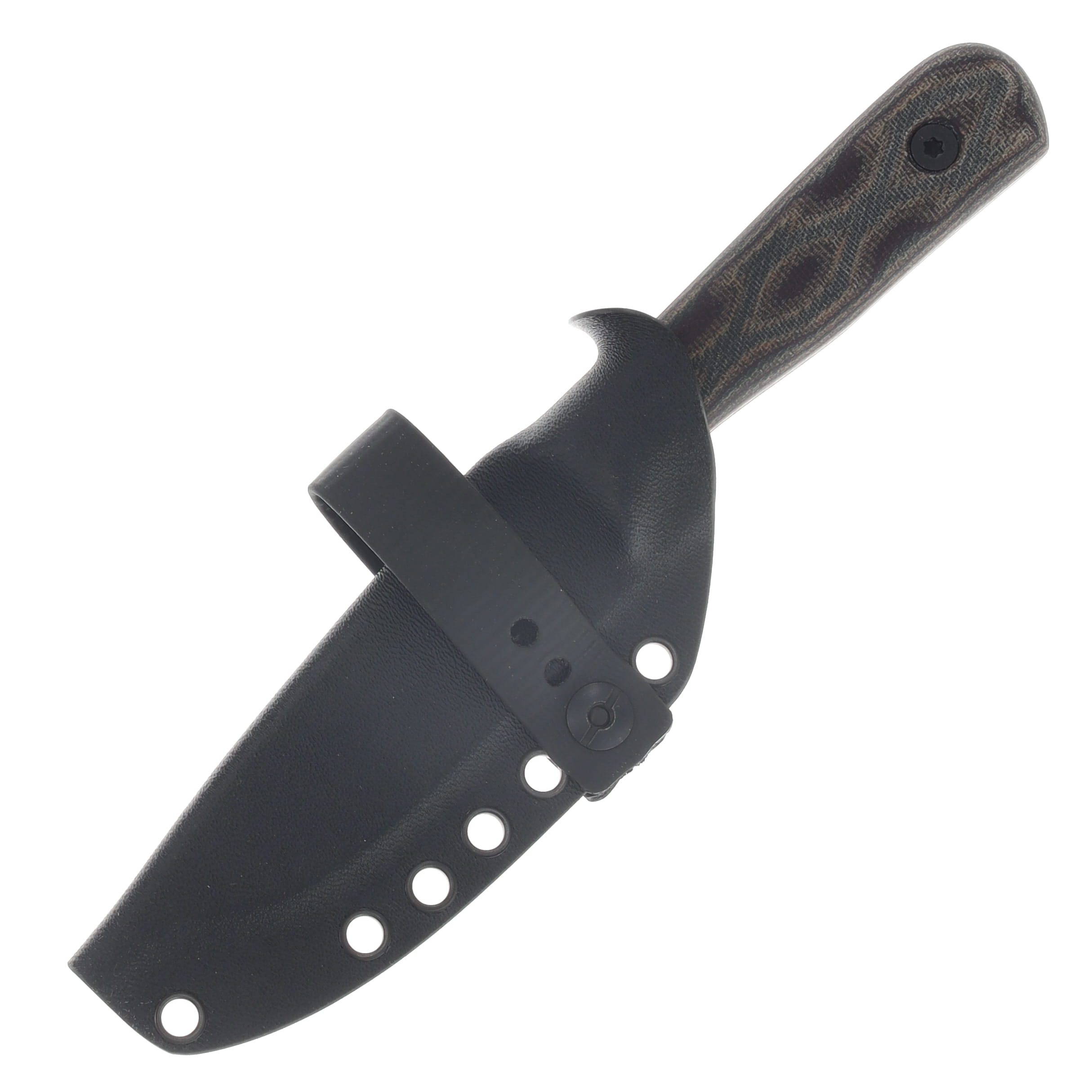 Very Good Knife Co Hornet Fixed Knife Python Micarta Handle SW AEB-L Blade VGKCHPM View 3