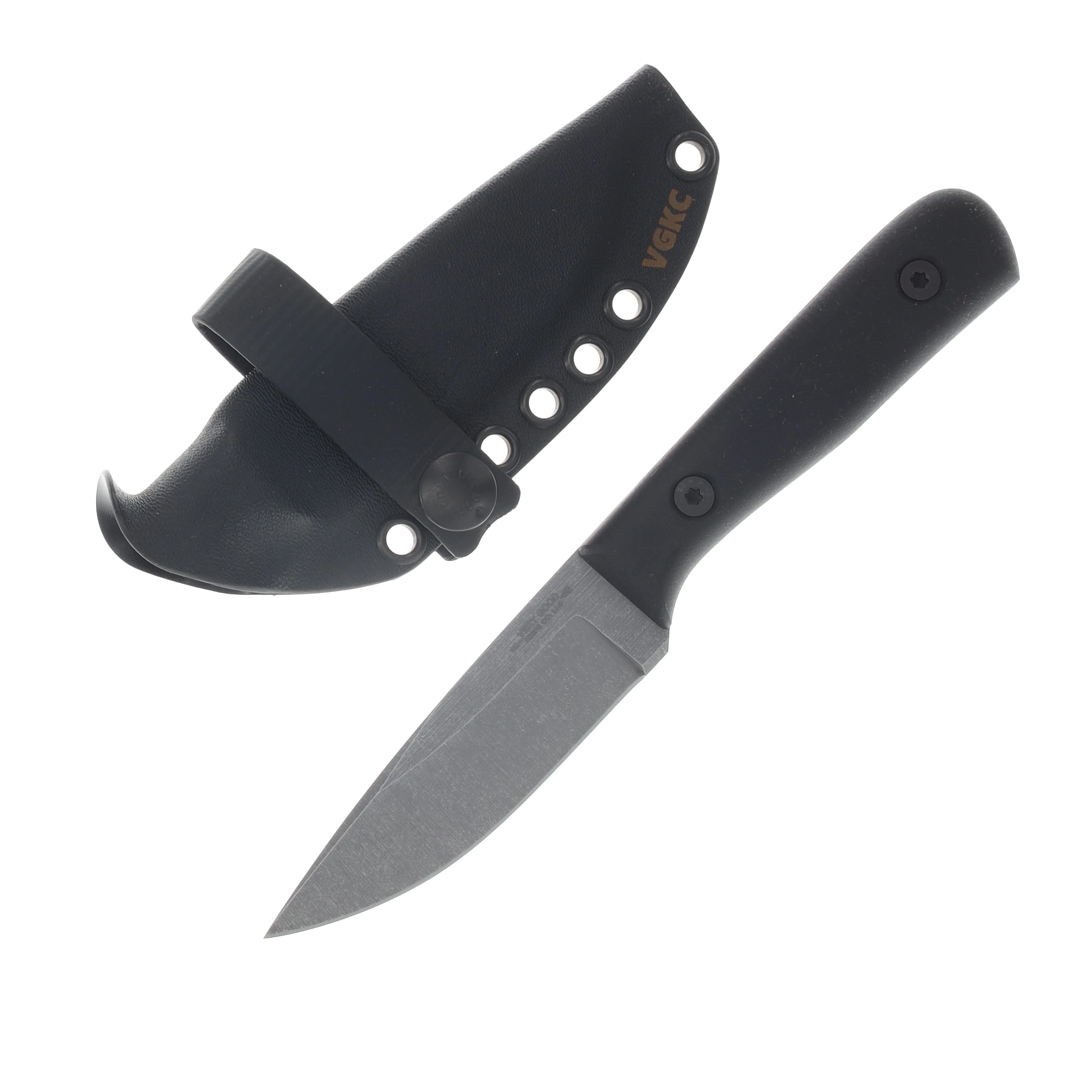 Very Good Knife Co Hornet Fixed Knife Black Micarta Handle SW AEB-L Blade VGKCHBM View 1